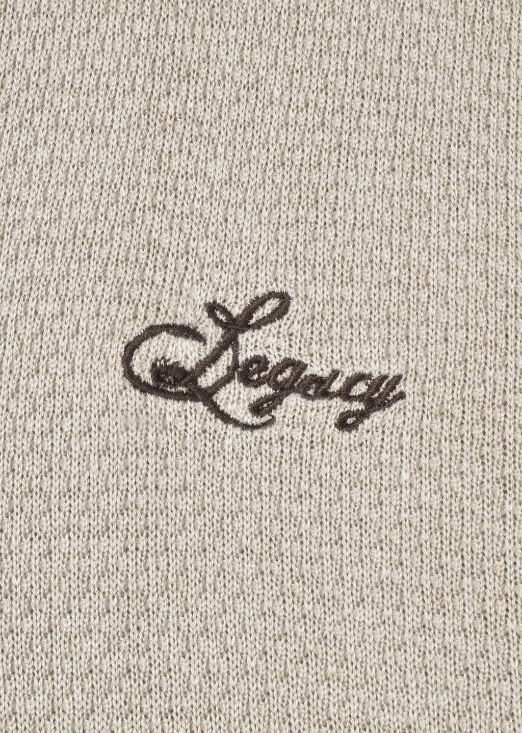 EMBROIDERED KNIT POLO SHIRT