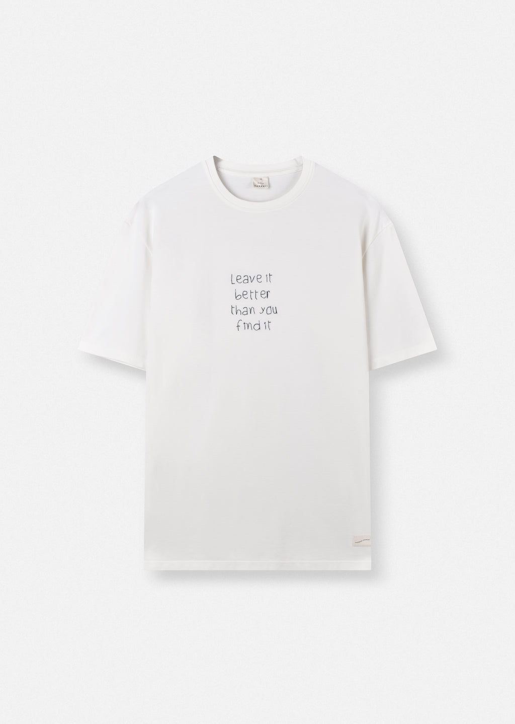 EMBROIDERED OVERSIZE T-SHIRT