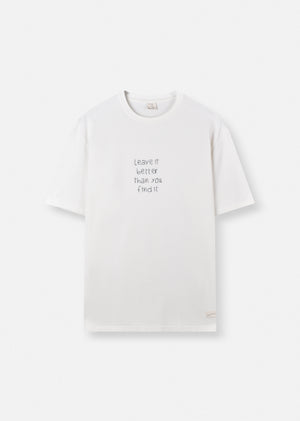 EMBROIDERED OVERSIZE T-SHIRT