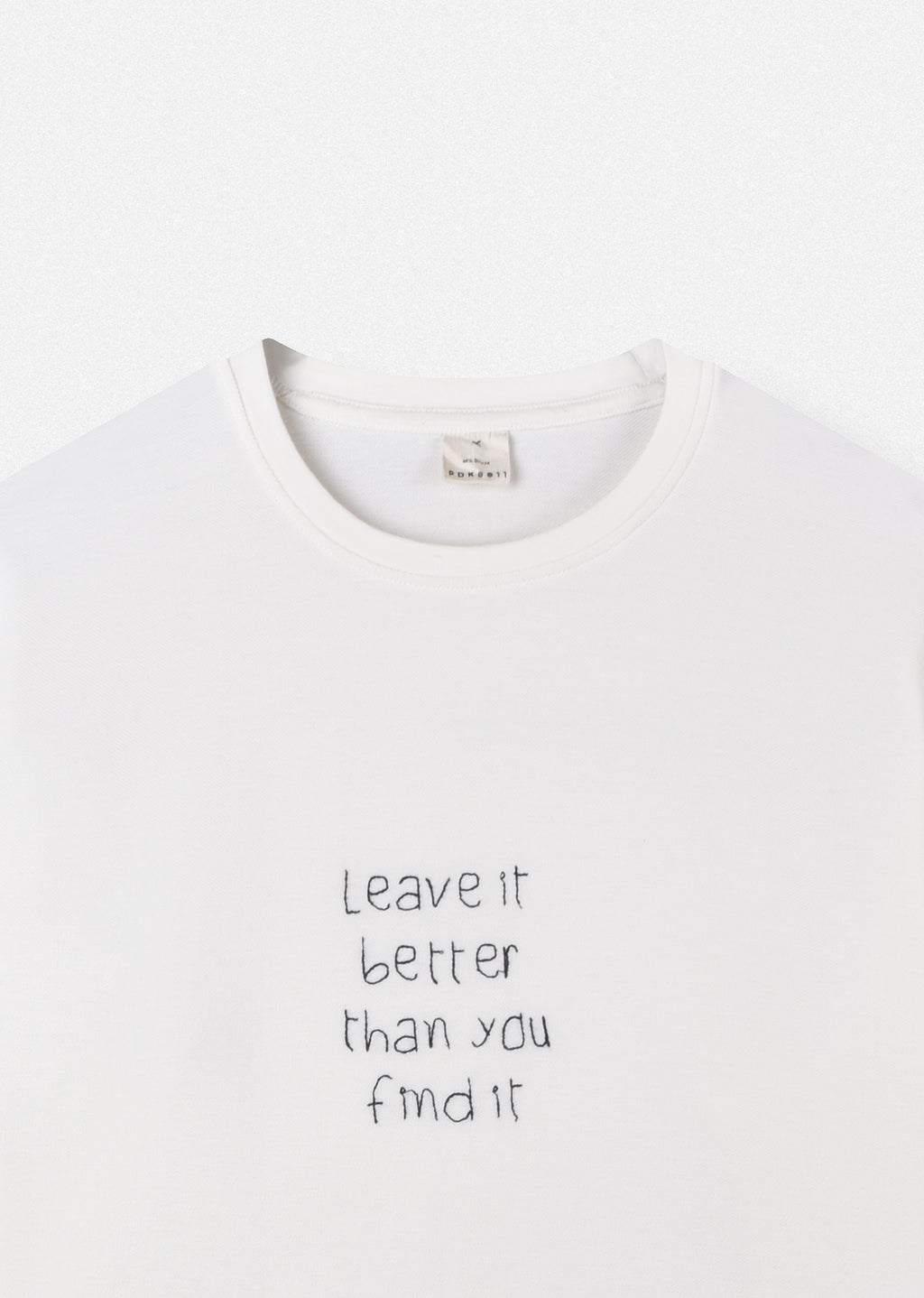 EMBROIDERED OVERSIZE T-SHIRT