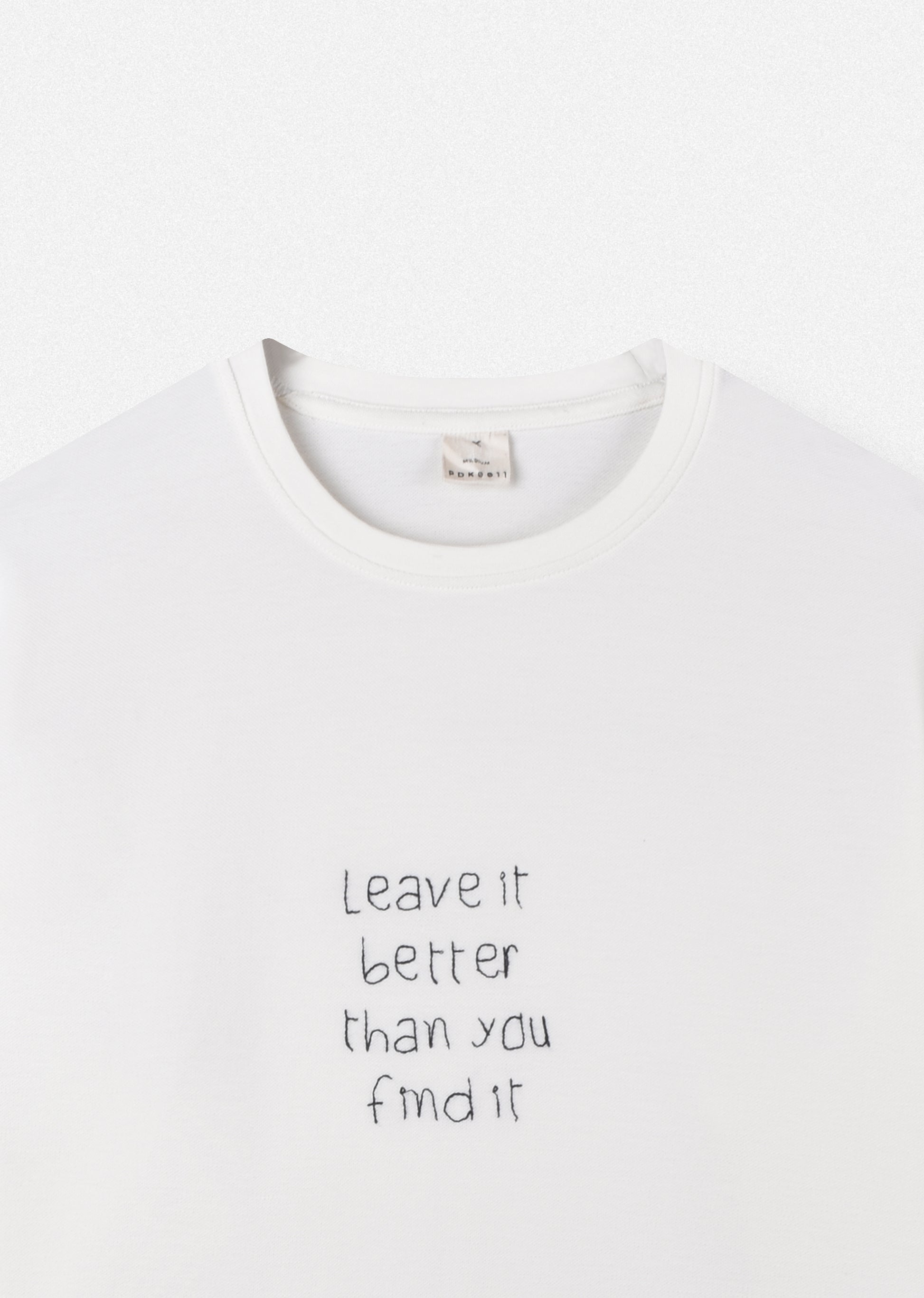 EMBROIDERED OVERSIZE T-SHIRT