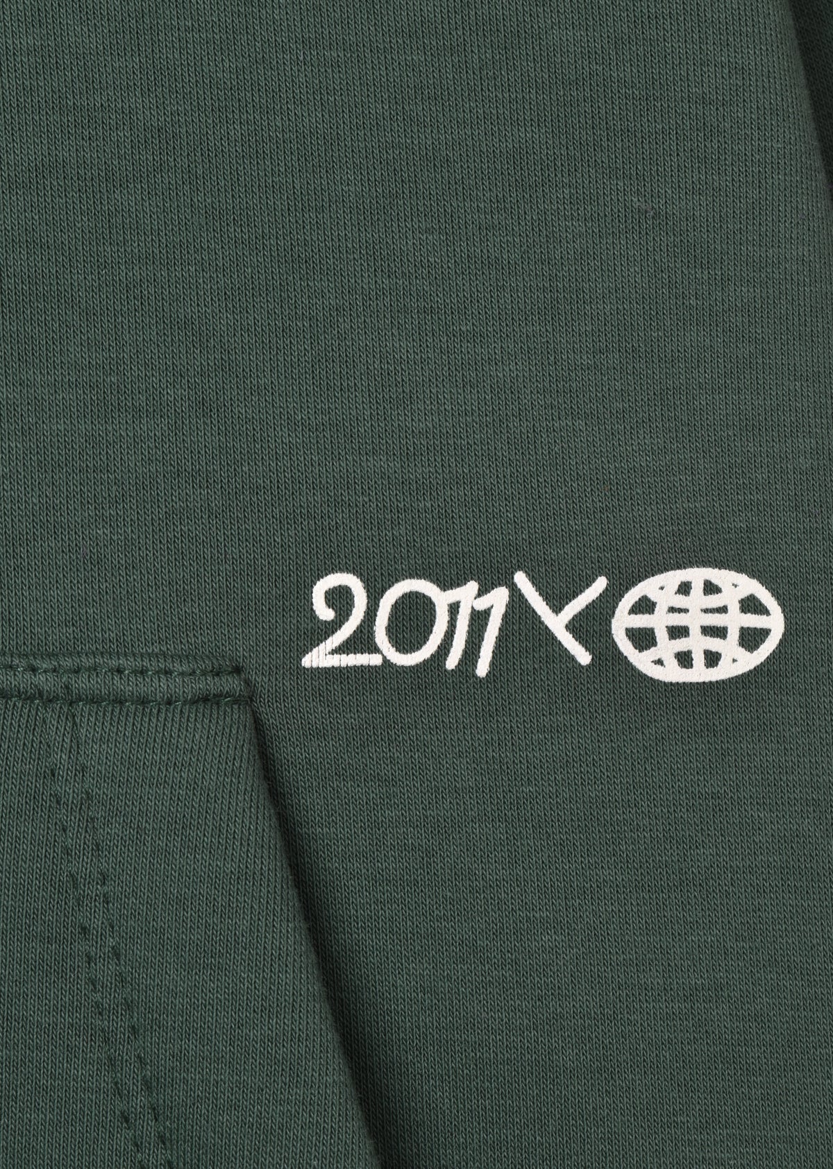 PRINTED PATCH BOXY-FIT HOODIE