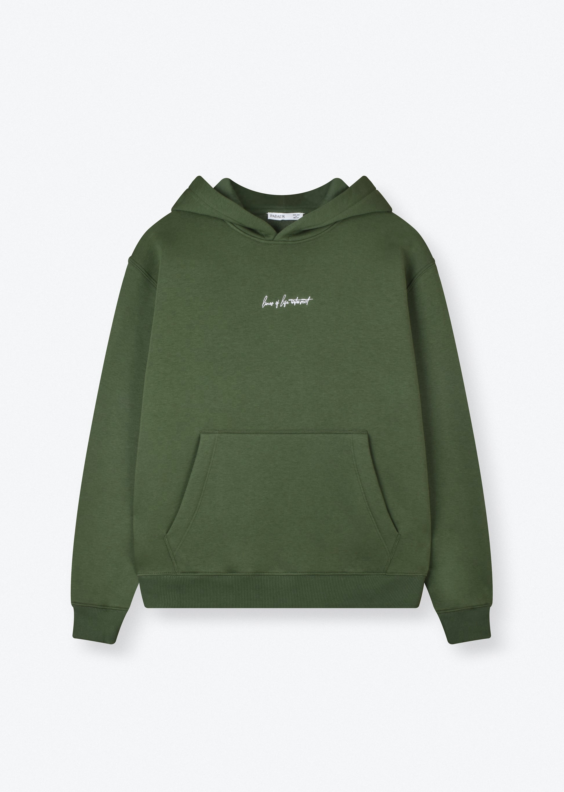 PRINTED PATCH BOXYFIT HOODIE