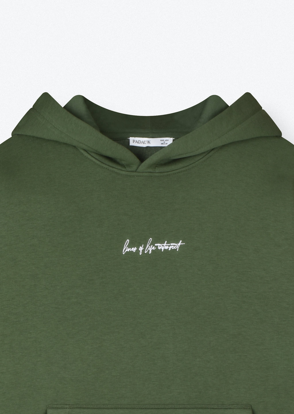 PRINTED PATCH BOXYFIT HOODIE