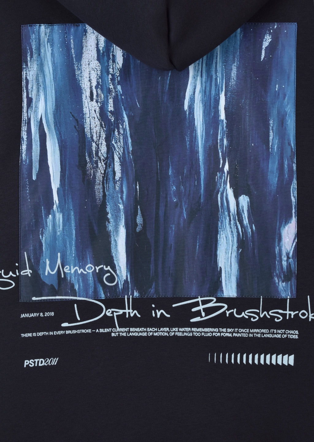 PRINTED PATCH HOODIE