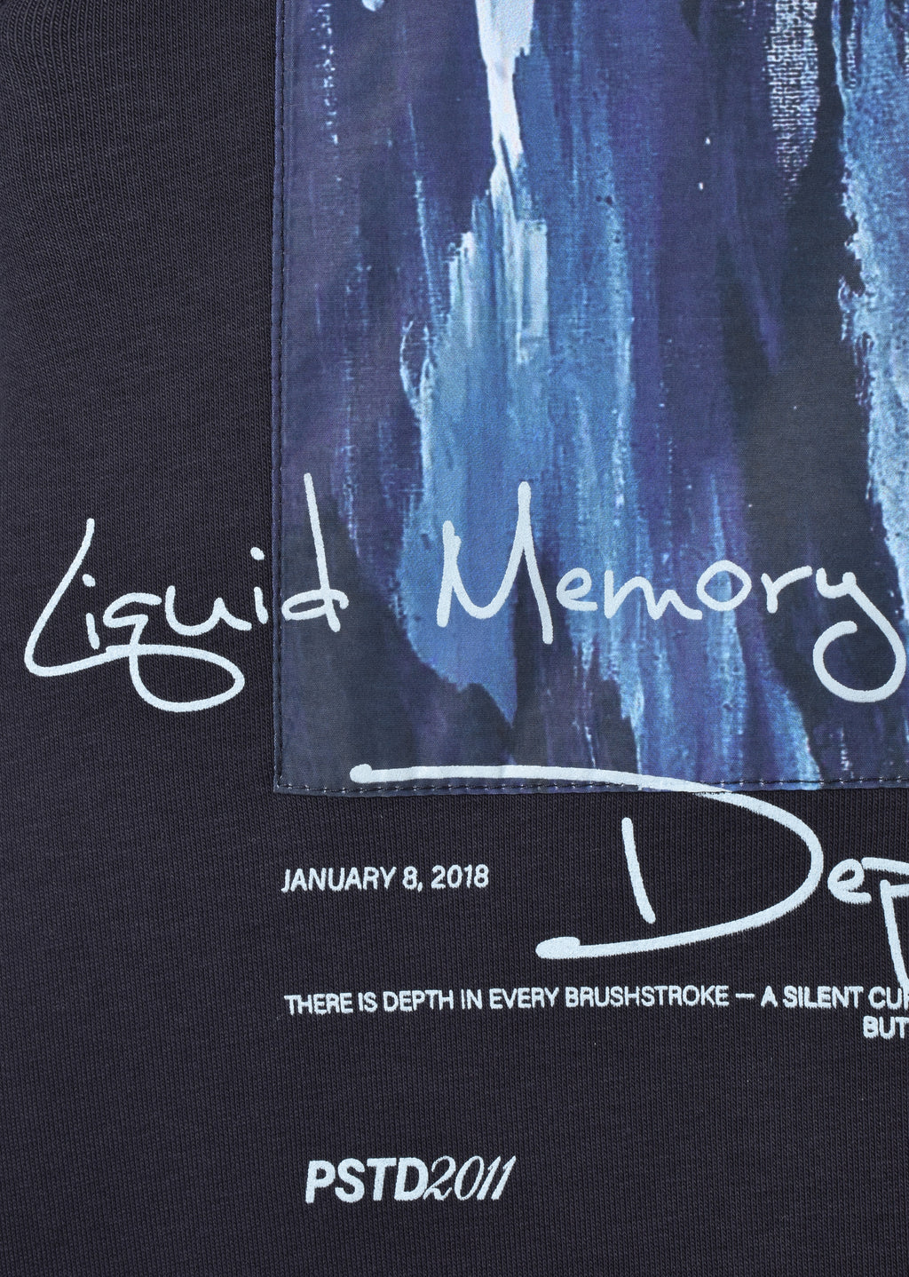 PRINTED PATCH HOODIE