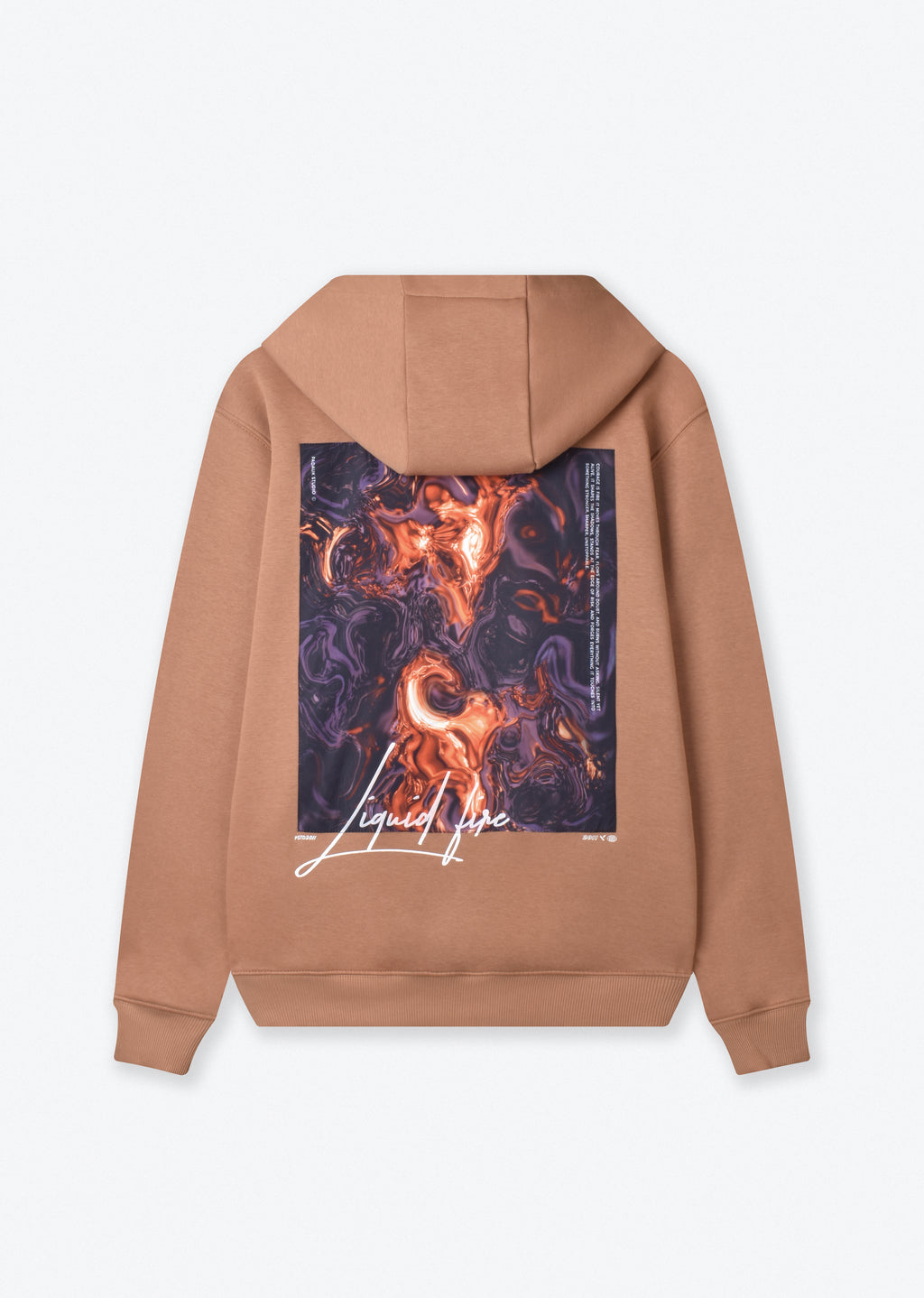 PRINTED PATCH OVERSIZE HOODIE