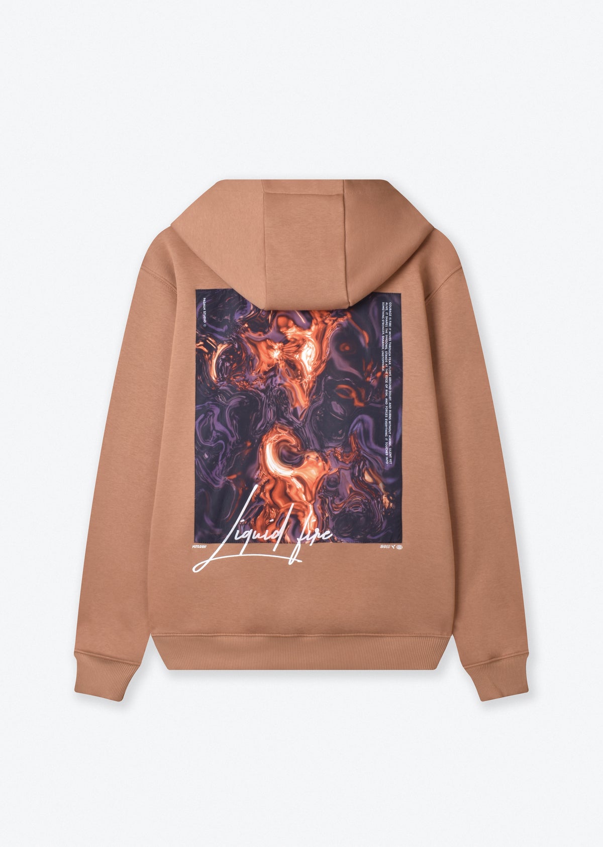 PRINTED PATCH OVERSIZE HOODIE