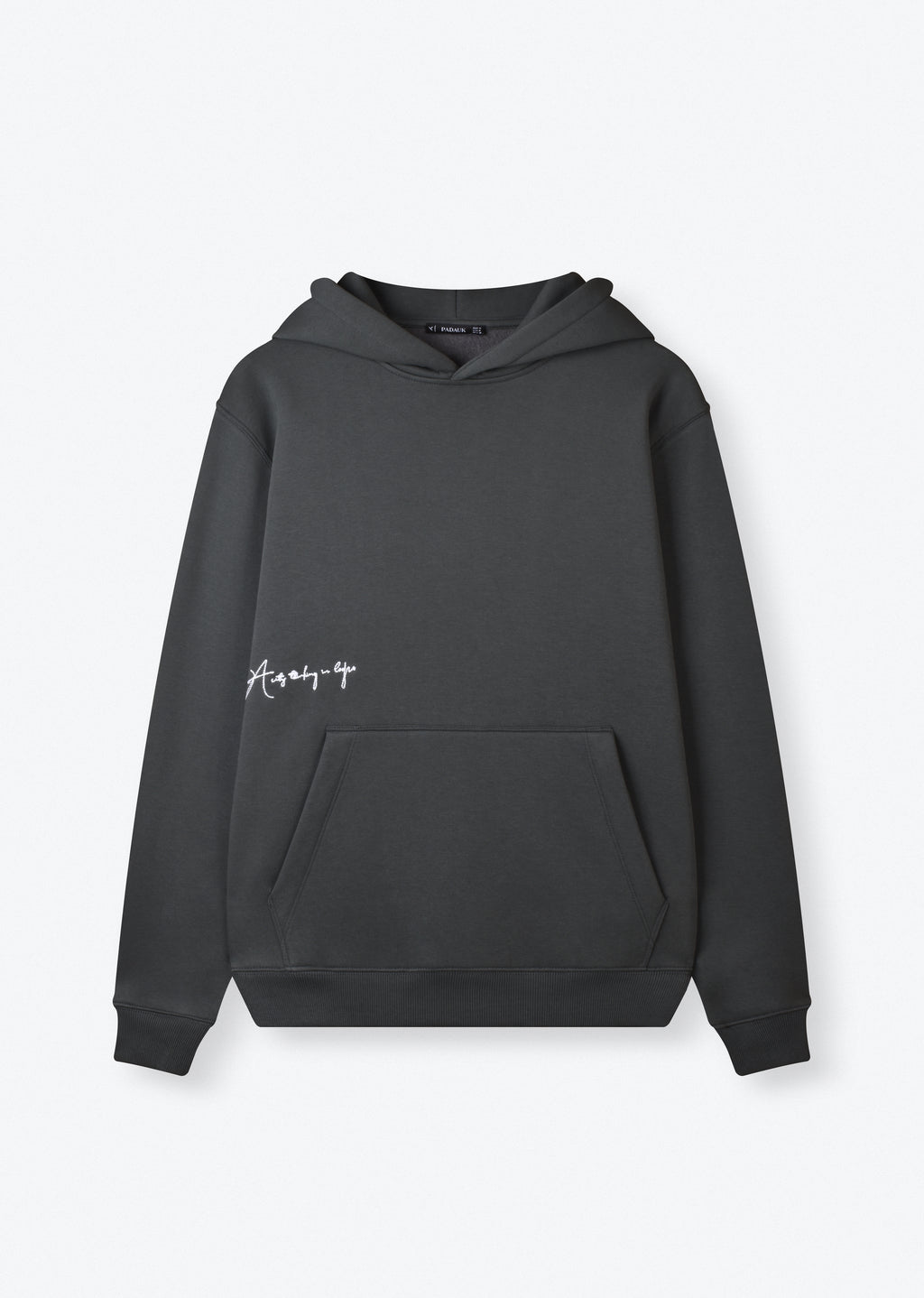 PRINTED PATCH OVERSIZE HOODIE