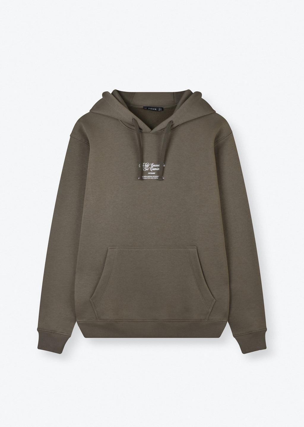 PRINTED PATCH HOODIE