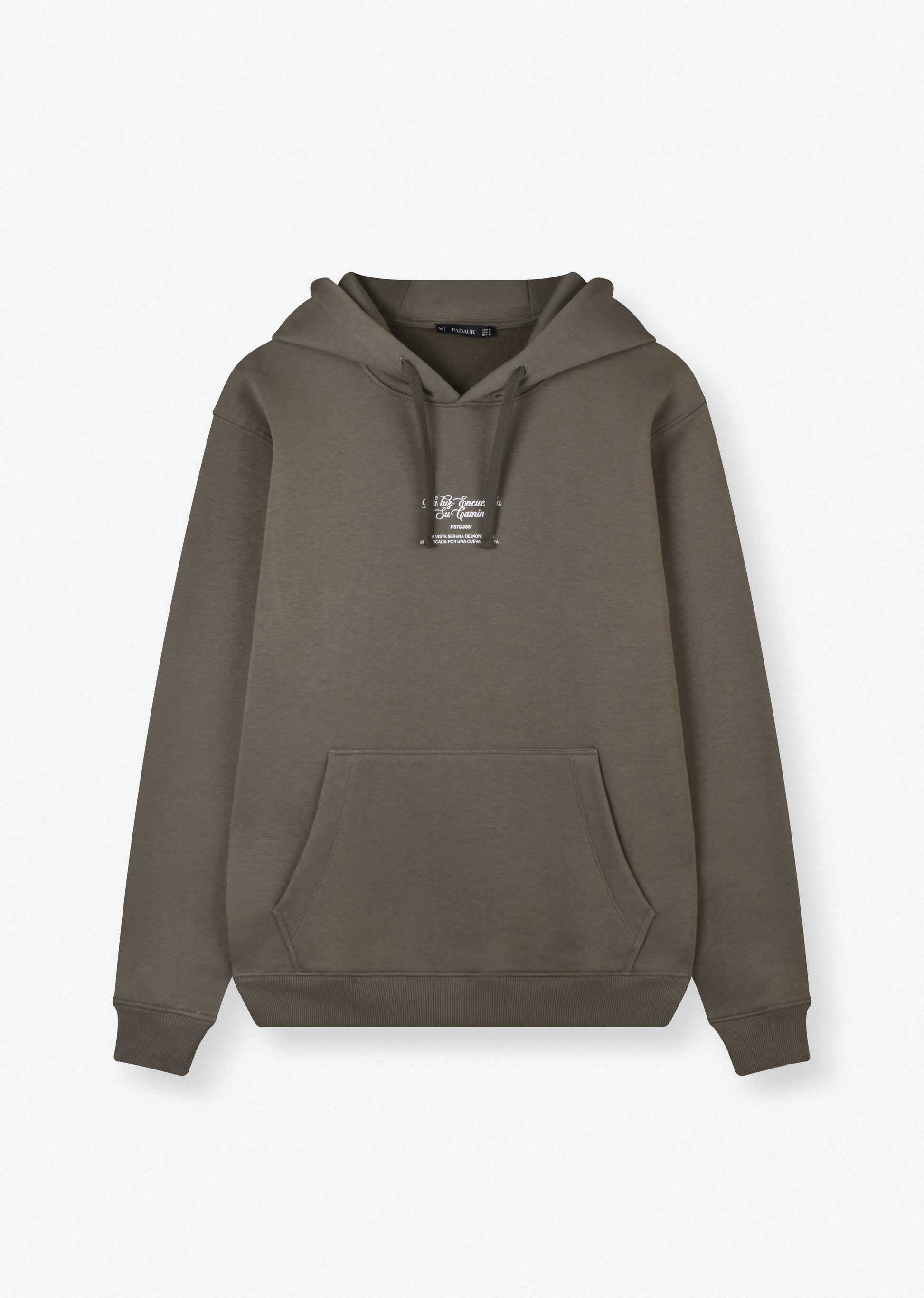 PRINTED PATCH HOODIE