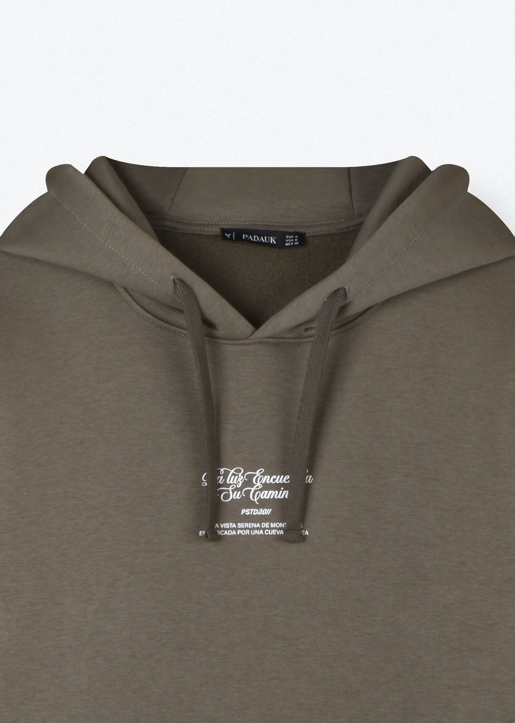 PRINTED PATCH HOODIE