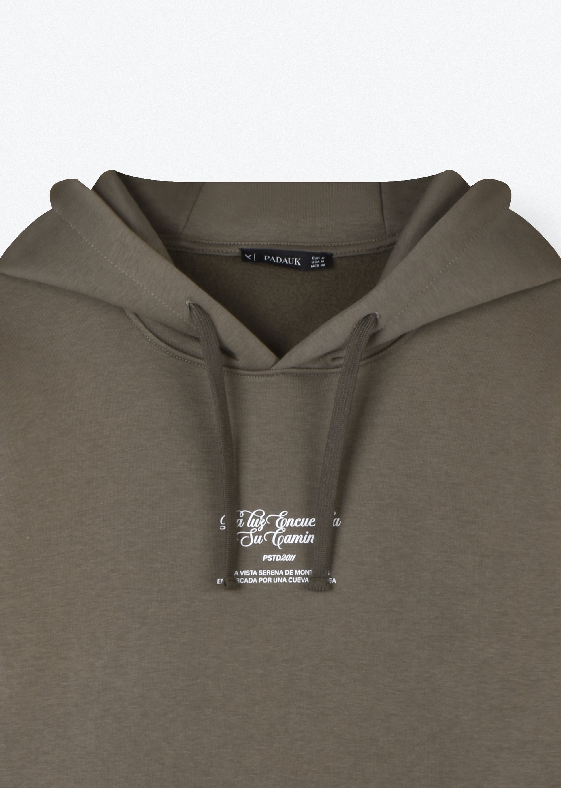 PRINTED PATCH HOODIE