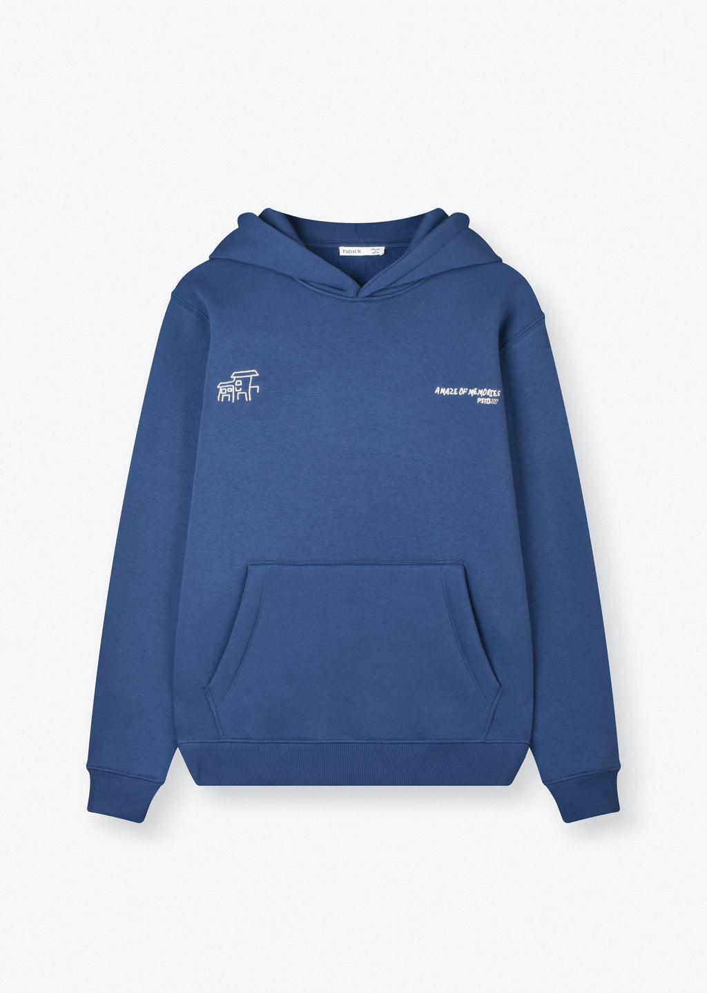 PRINTED PATCH HOODIE