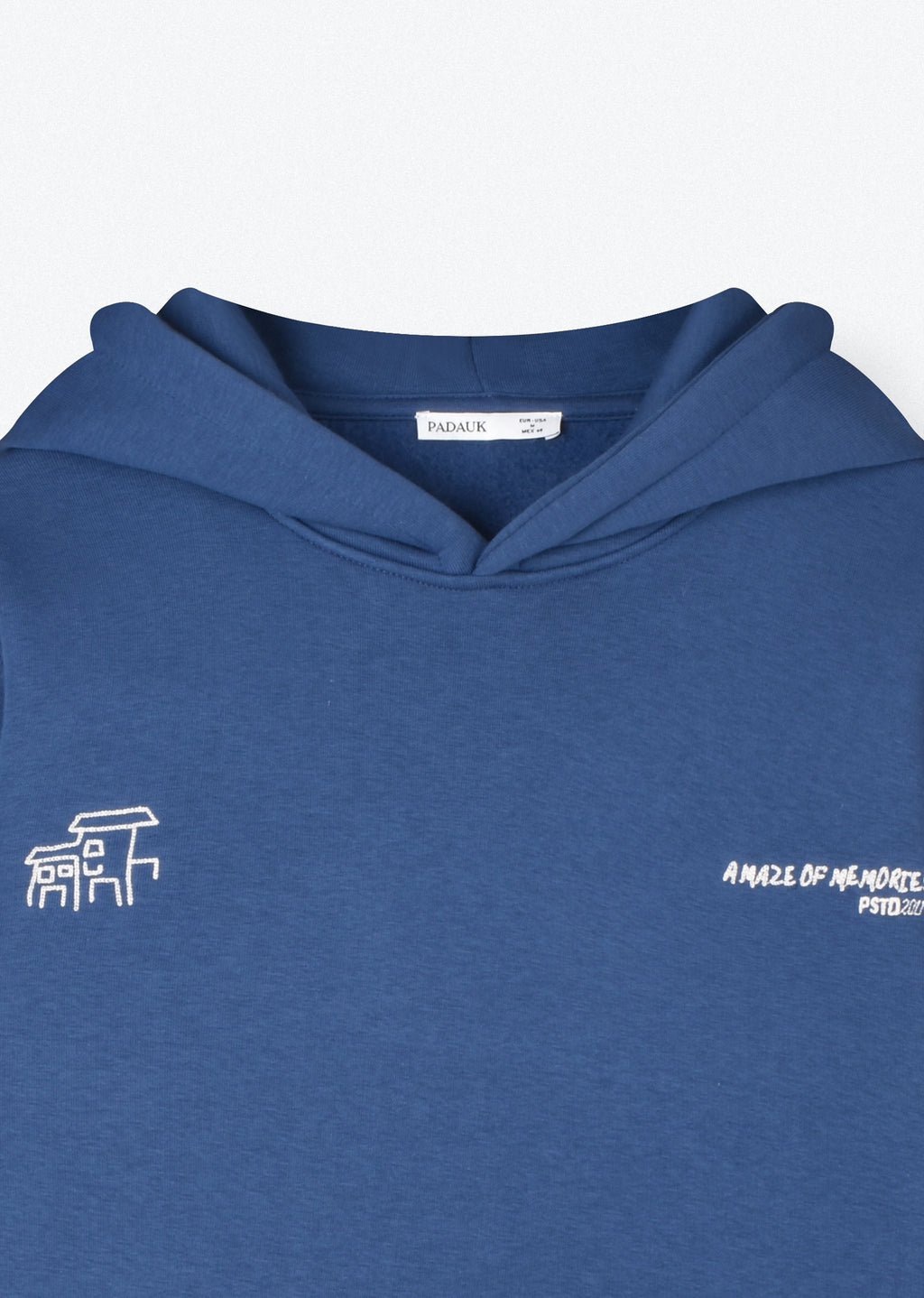 PRINTED PATCH HOODIE