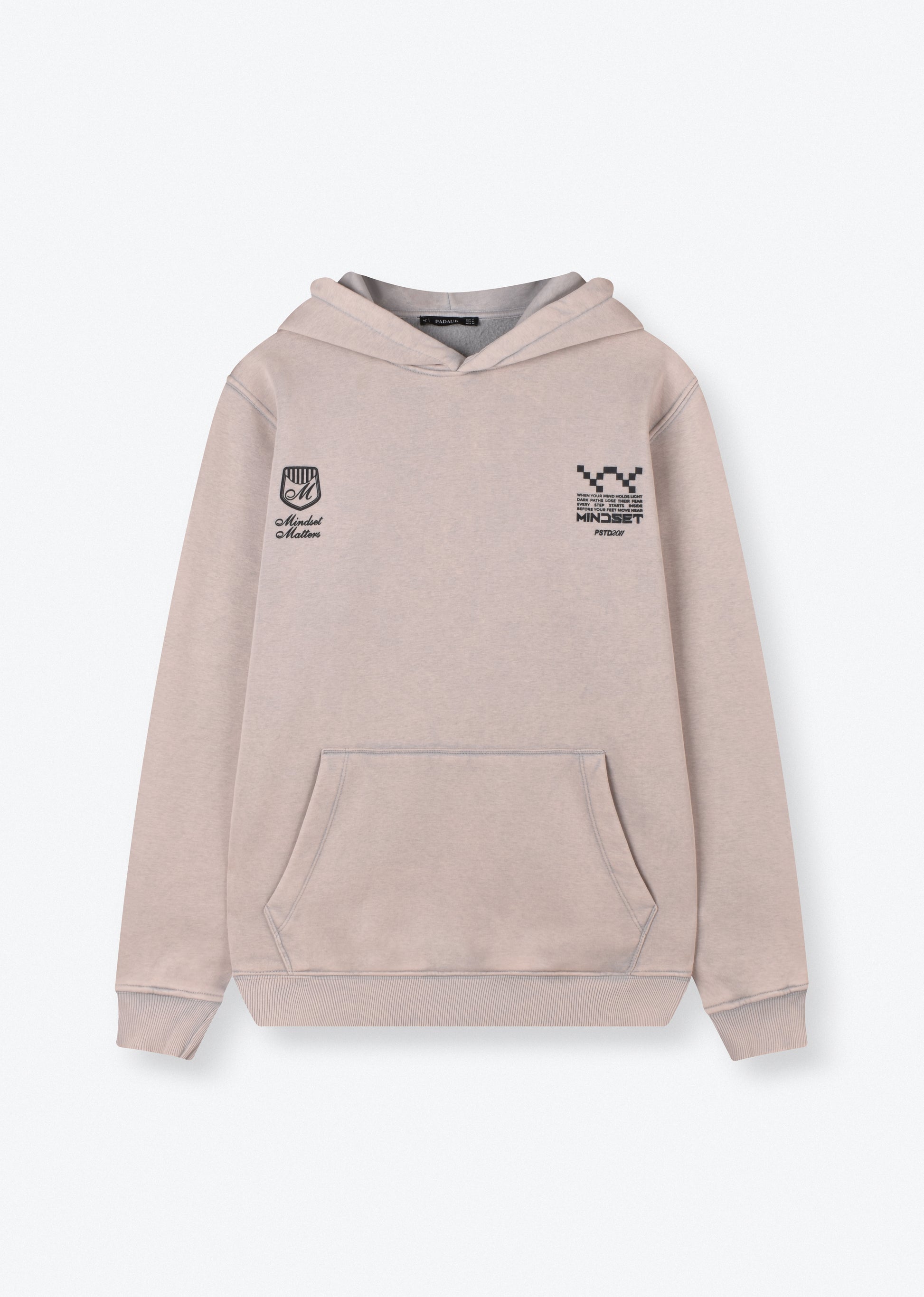 WASHED PRINTED HOODIE