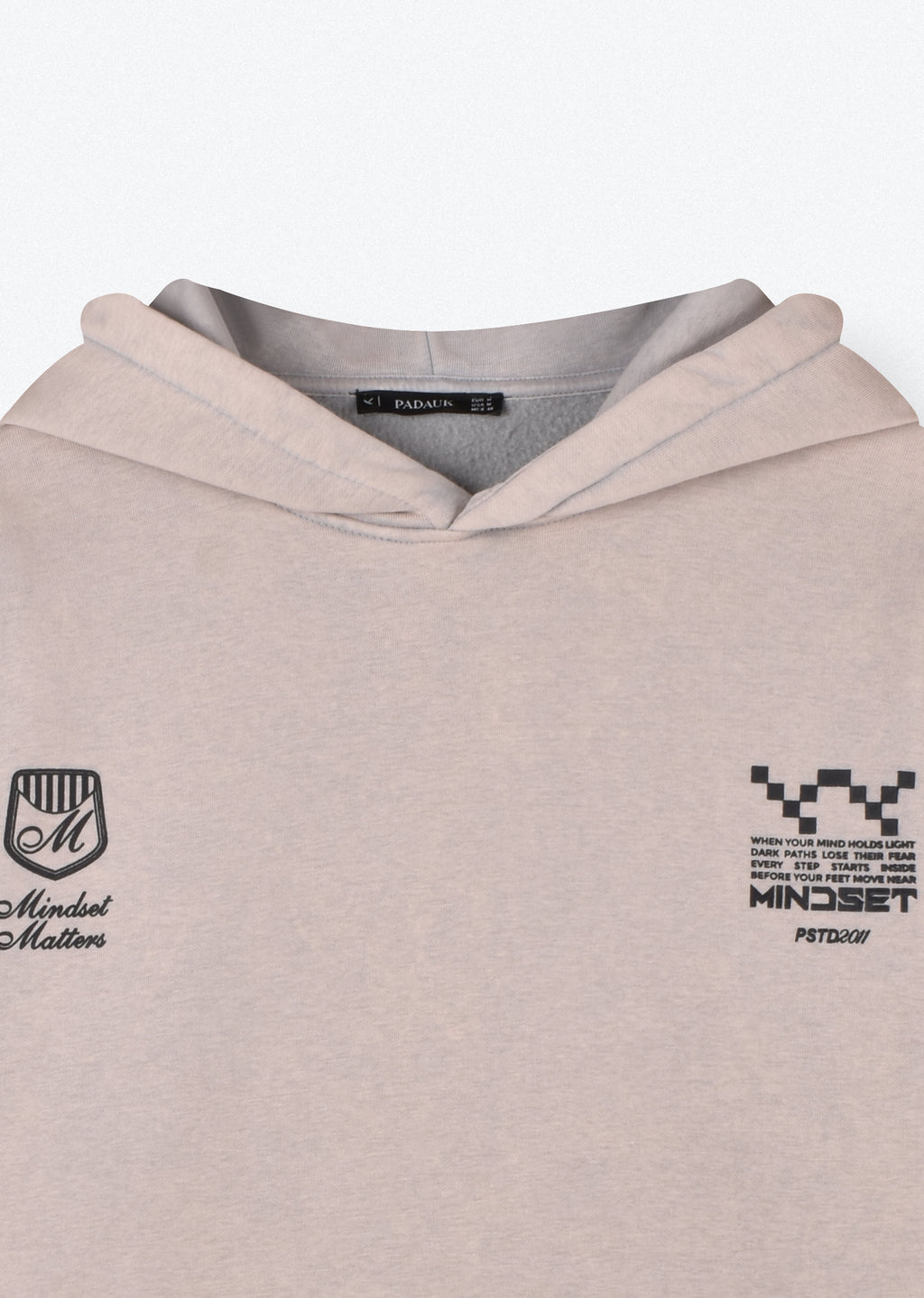 WASHED PRINTED HOODIE