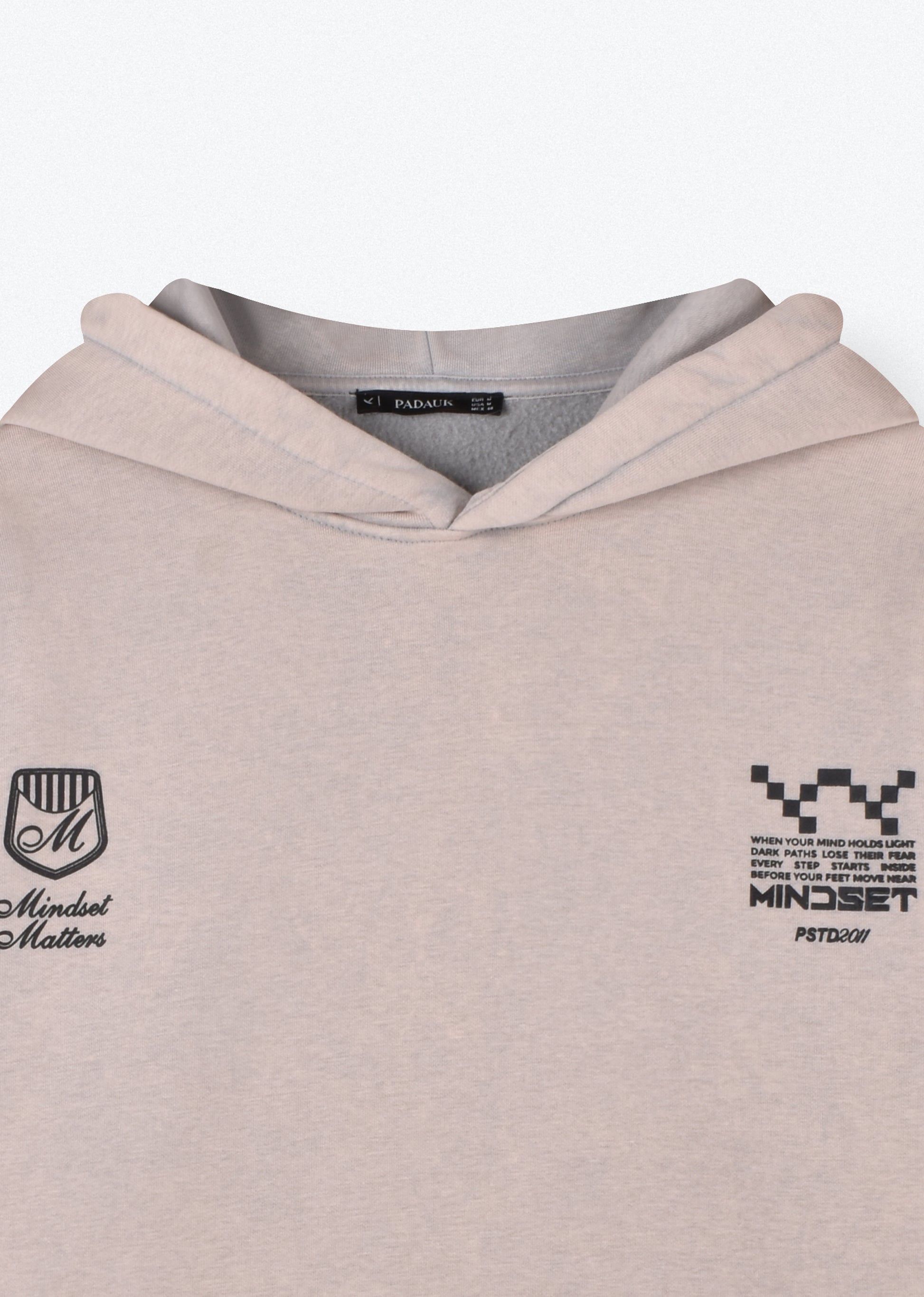 WASHED PRINTED HOODIE