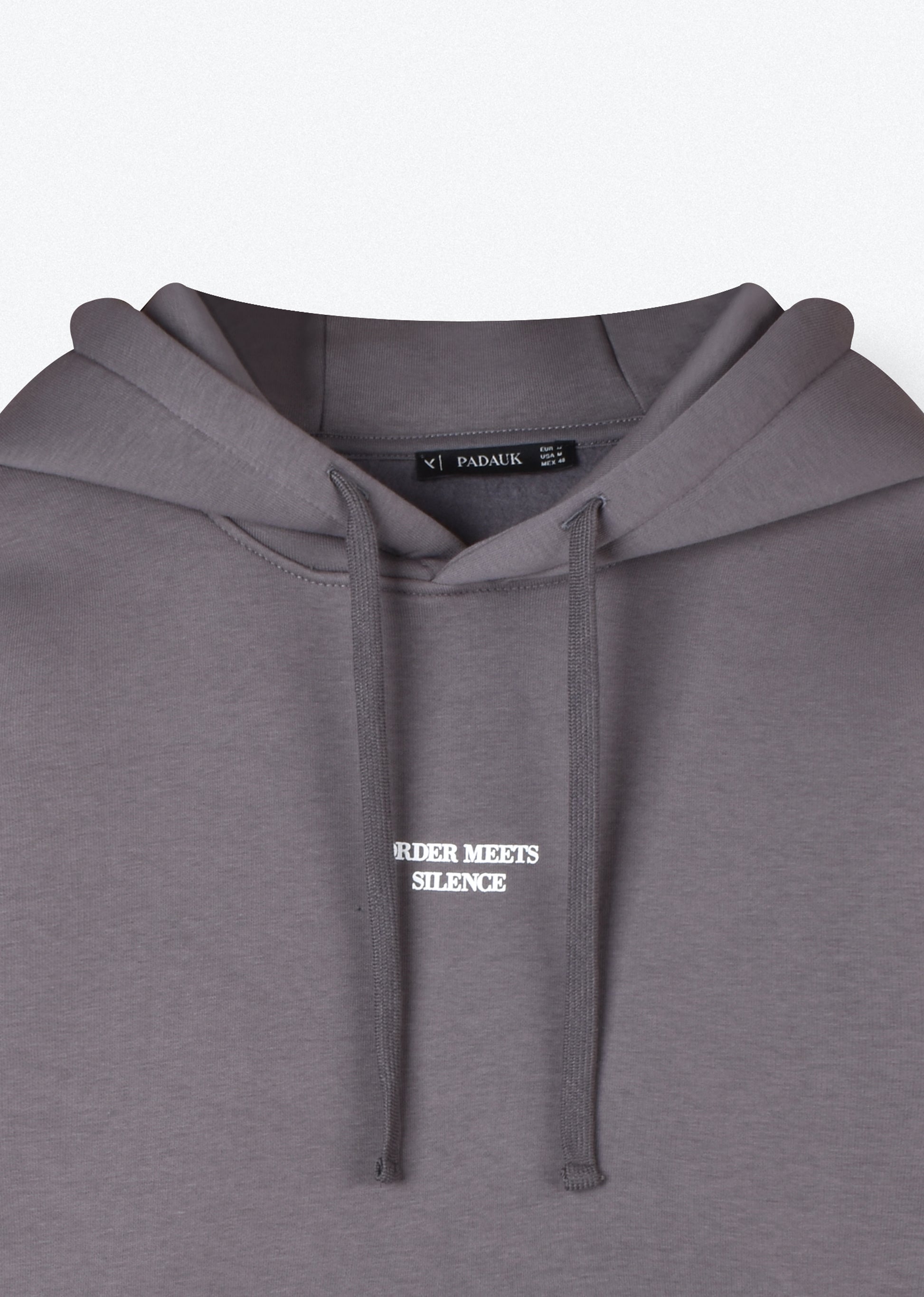 PRINTED PATCH HOODIE