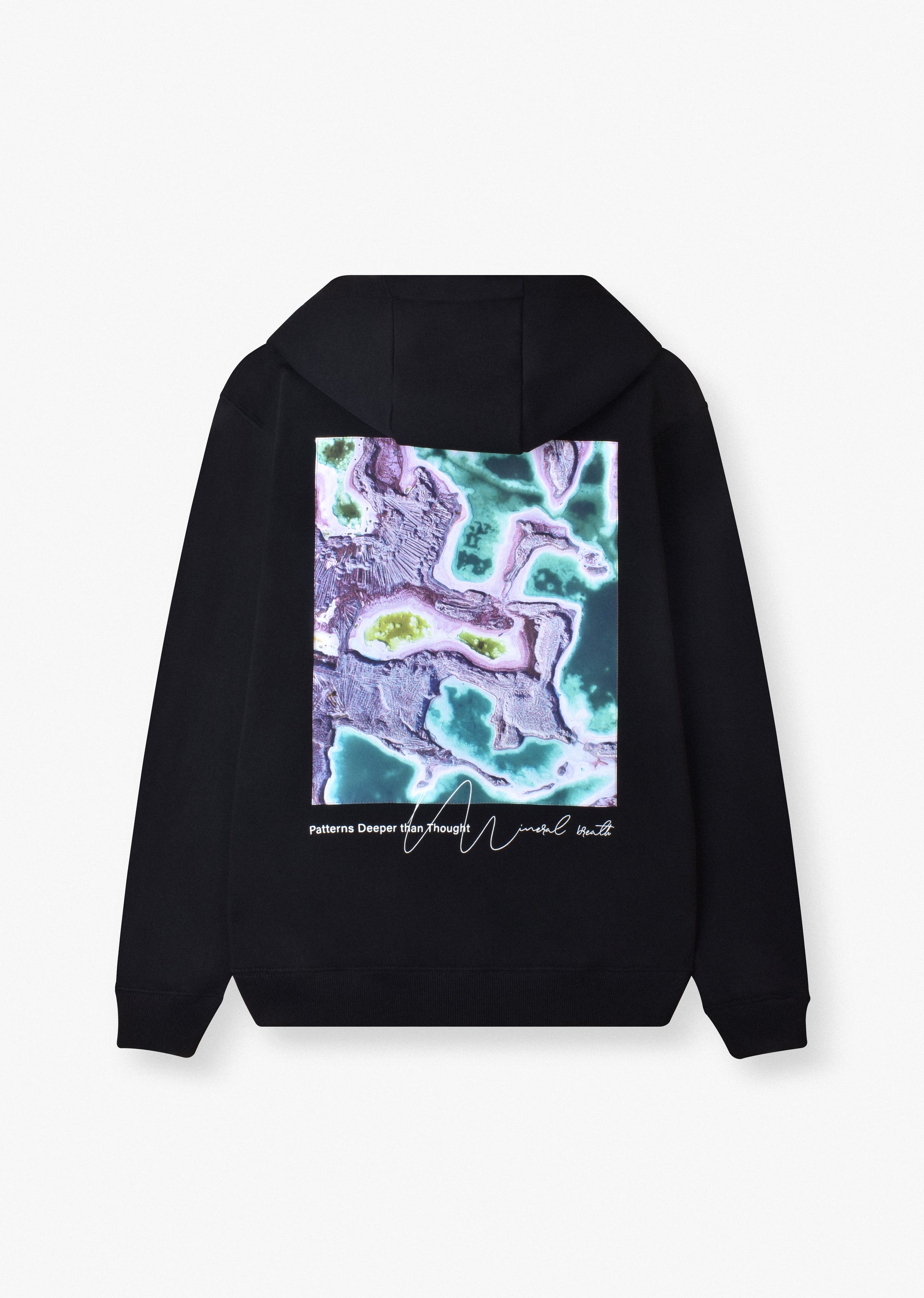 PRINTED PATCH HOODIE