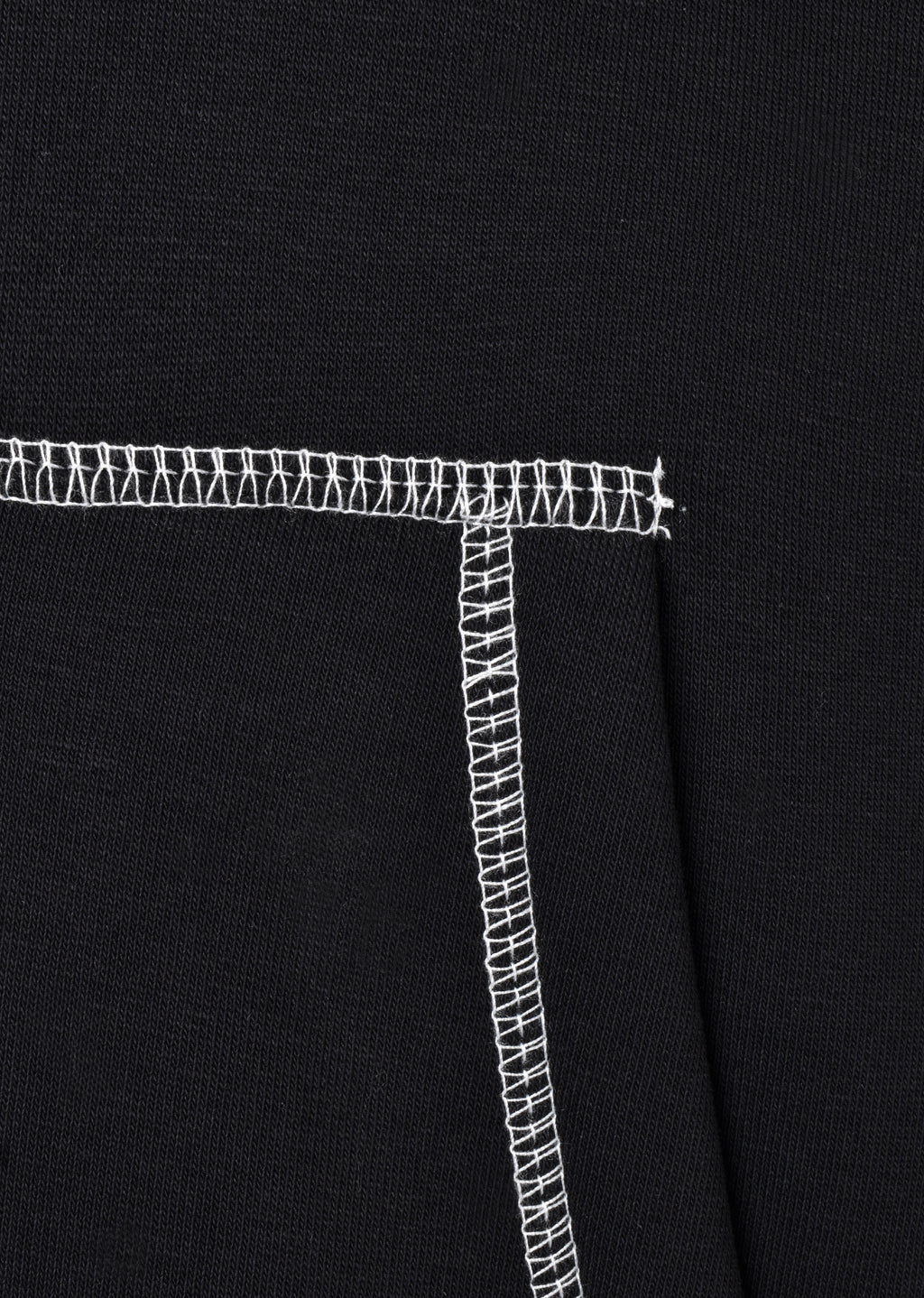 CONTRAST STITCHING HOODIE