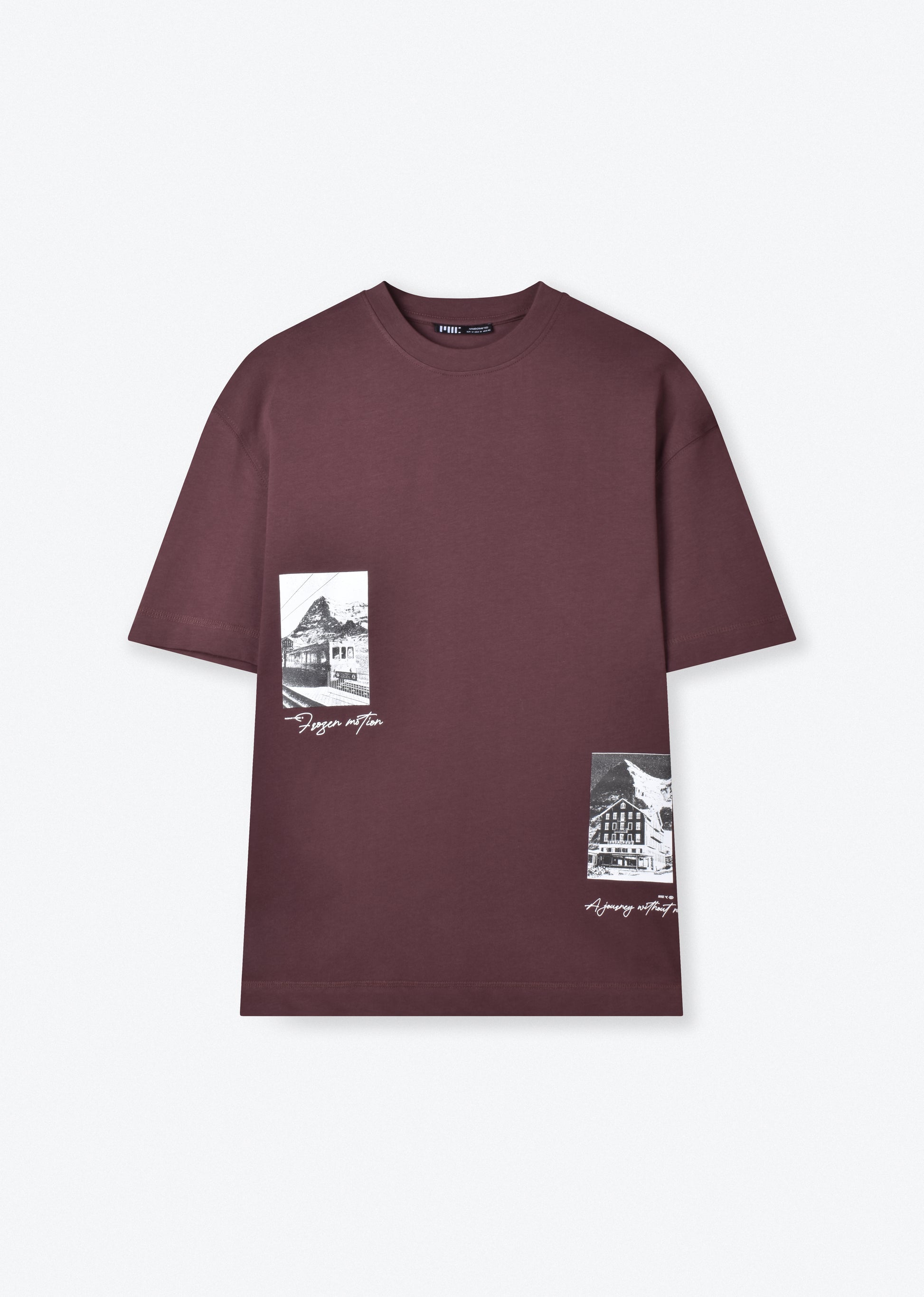 PRINTED PATCH BOXY-FIT T-SHIRT