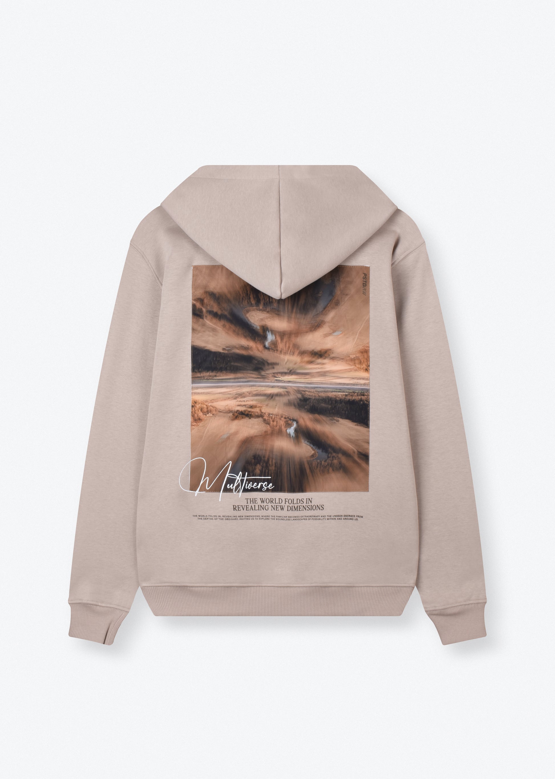 PRINTED PATCH HOODIE
