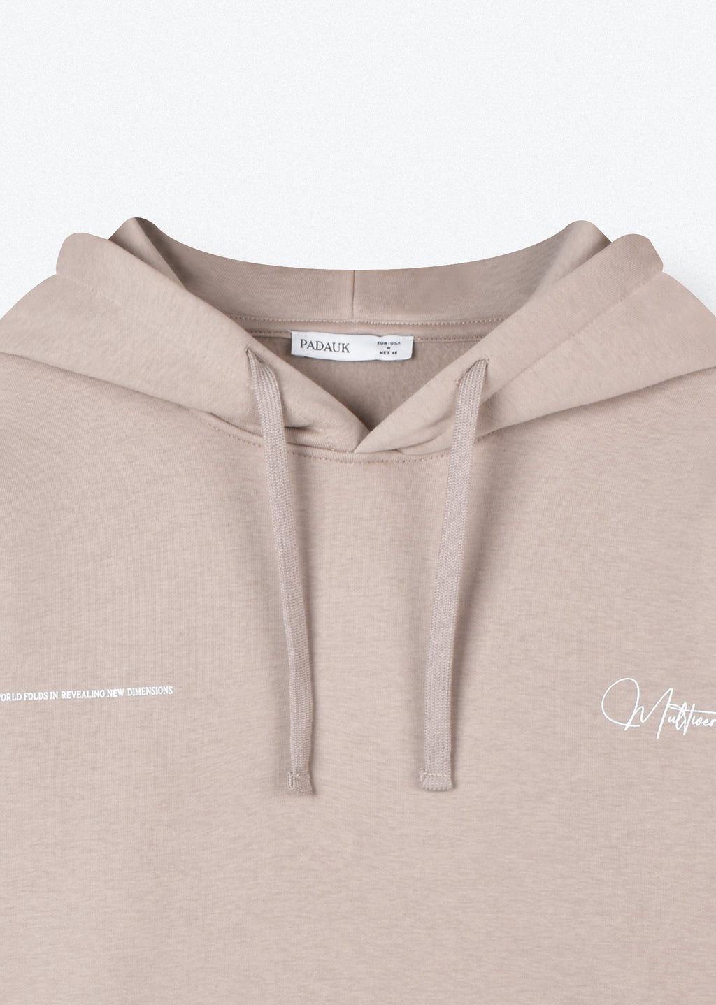 PRINTED PATCH HOODIE