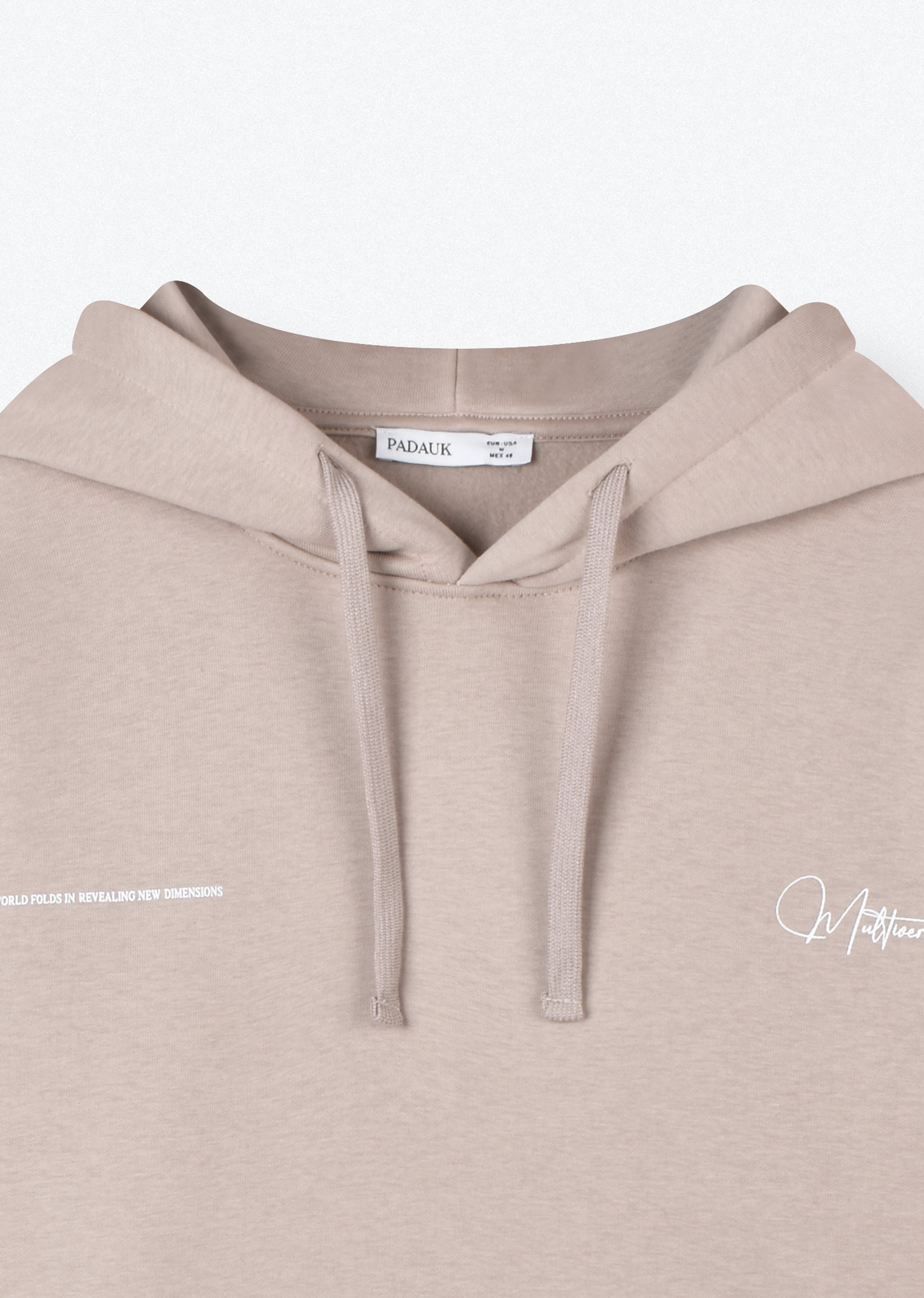 PRINTED PATCH HOODIE