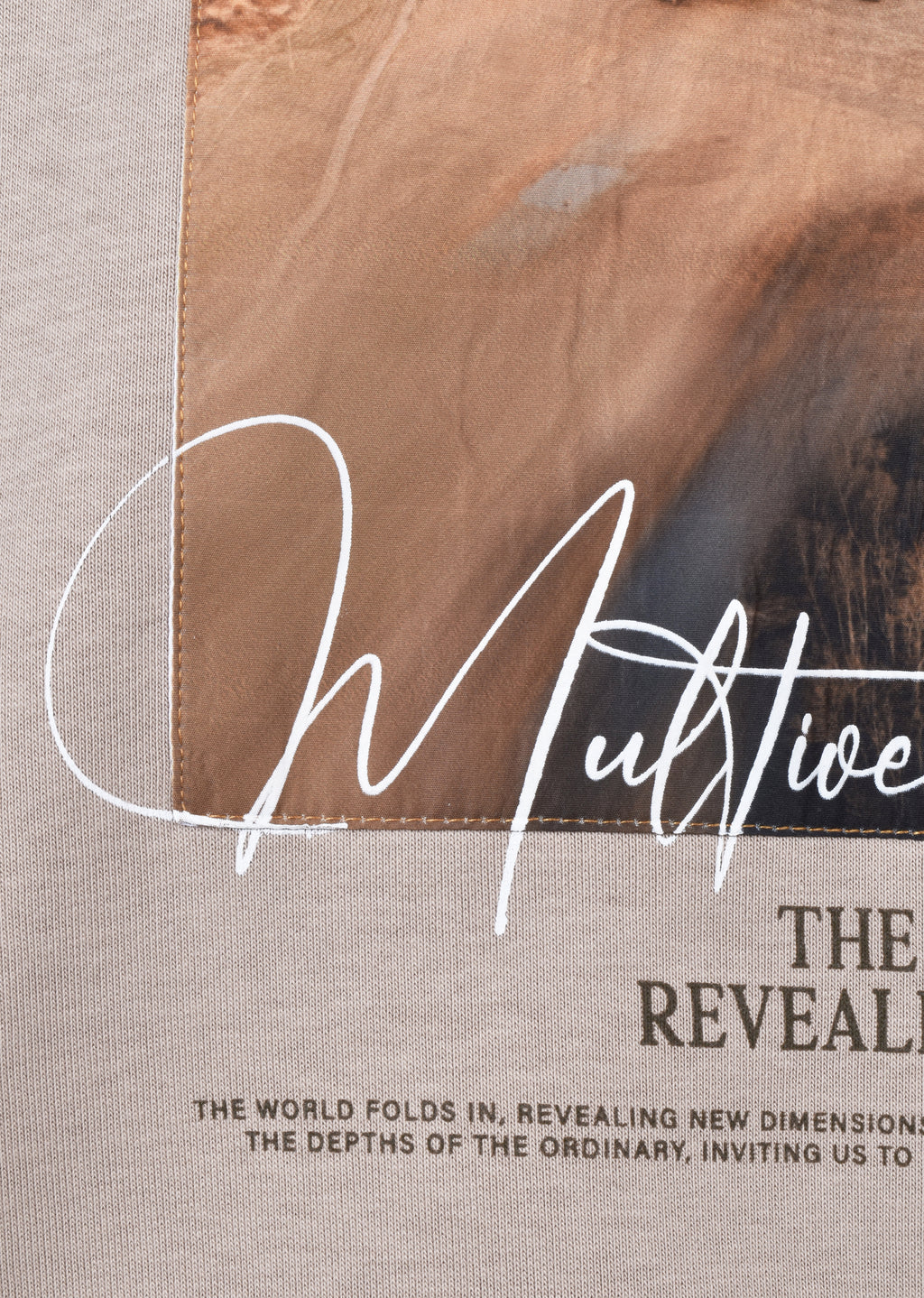 PRINTED PATCH HOODIE