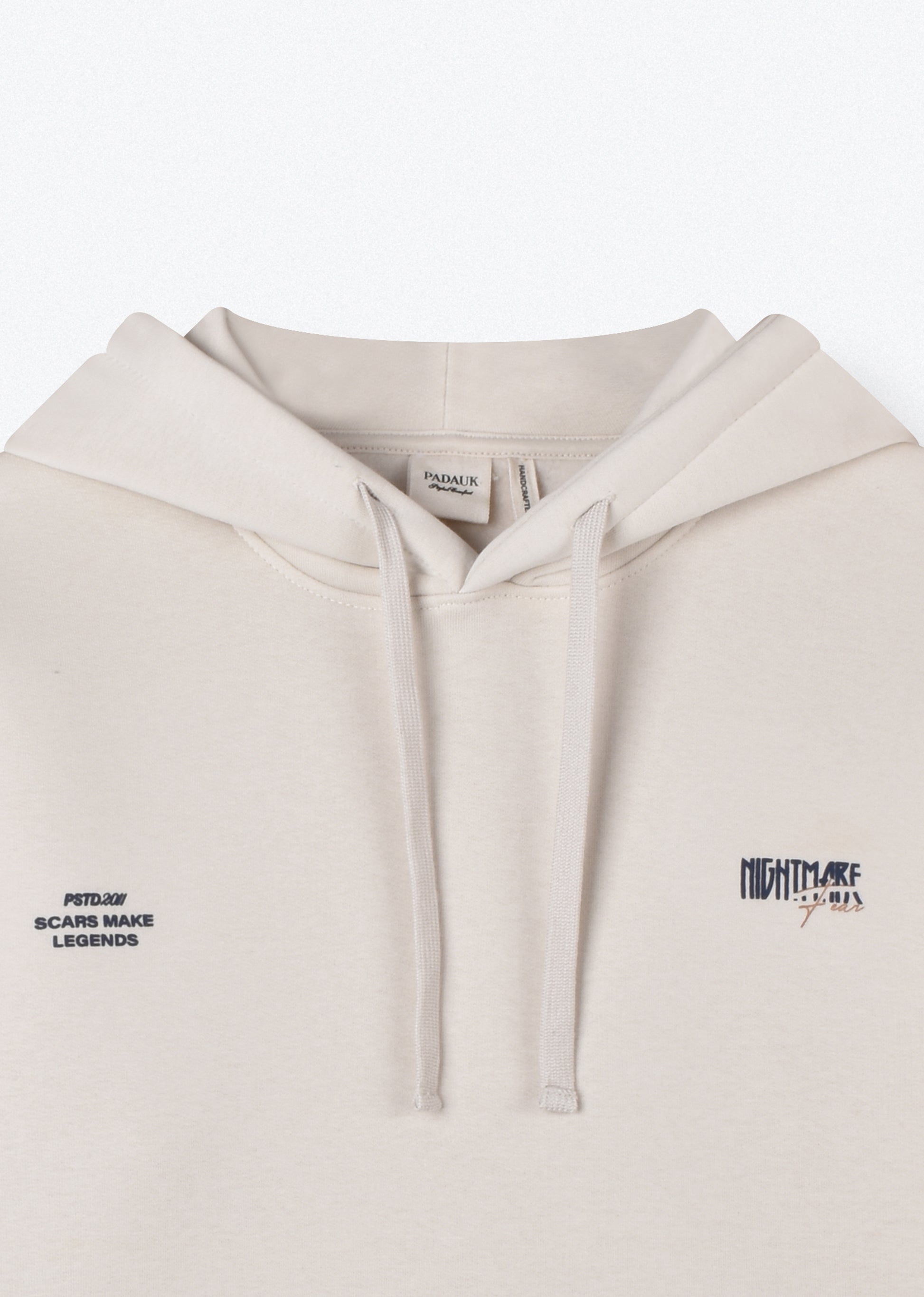 PRINTED SLIM-FIT HOODIE