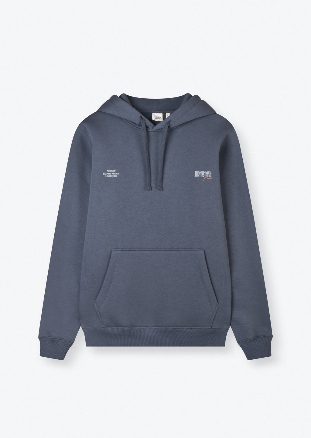 PRINTED SLIM-FIT HOODIE