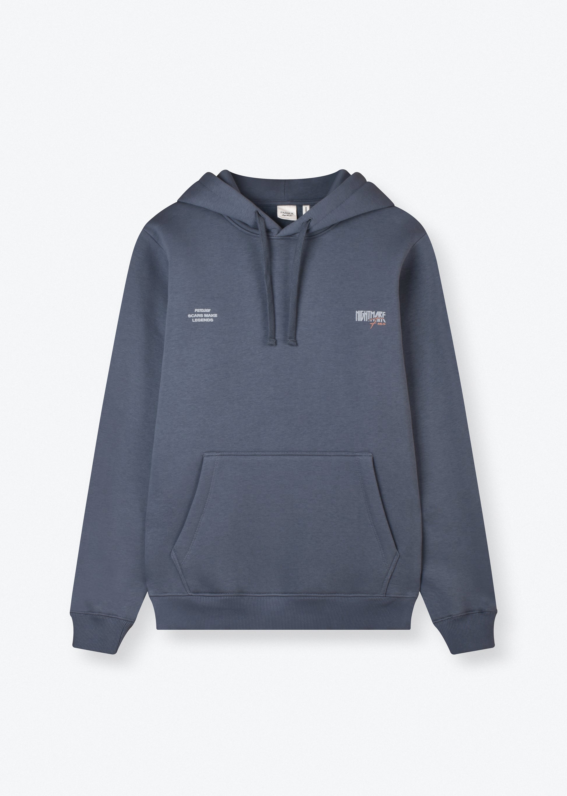 PRINTED SLIM-FIT HOODIE