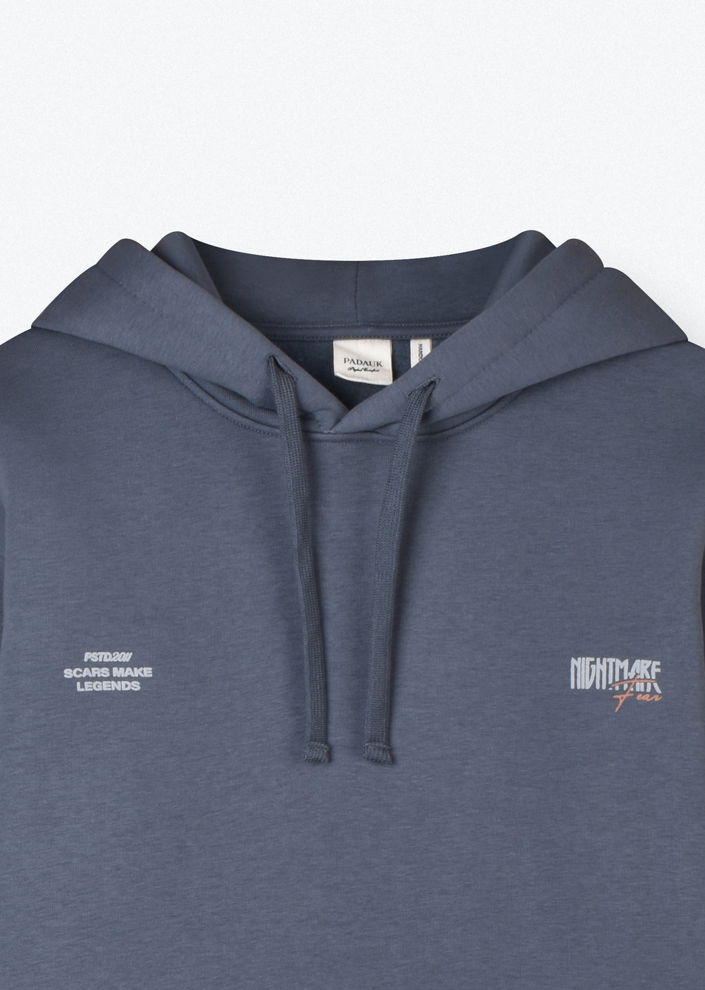PRINTED SLIM-FIT HOODIE