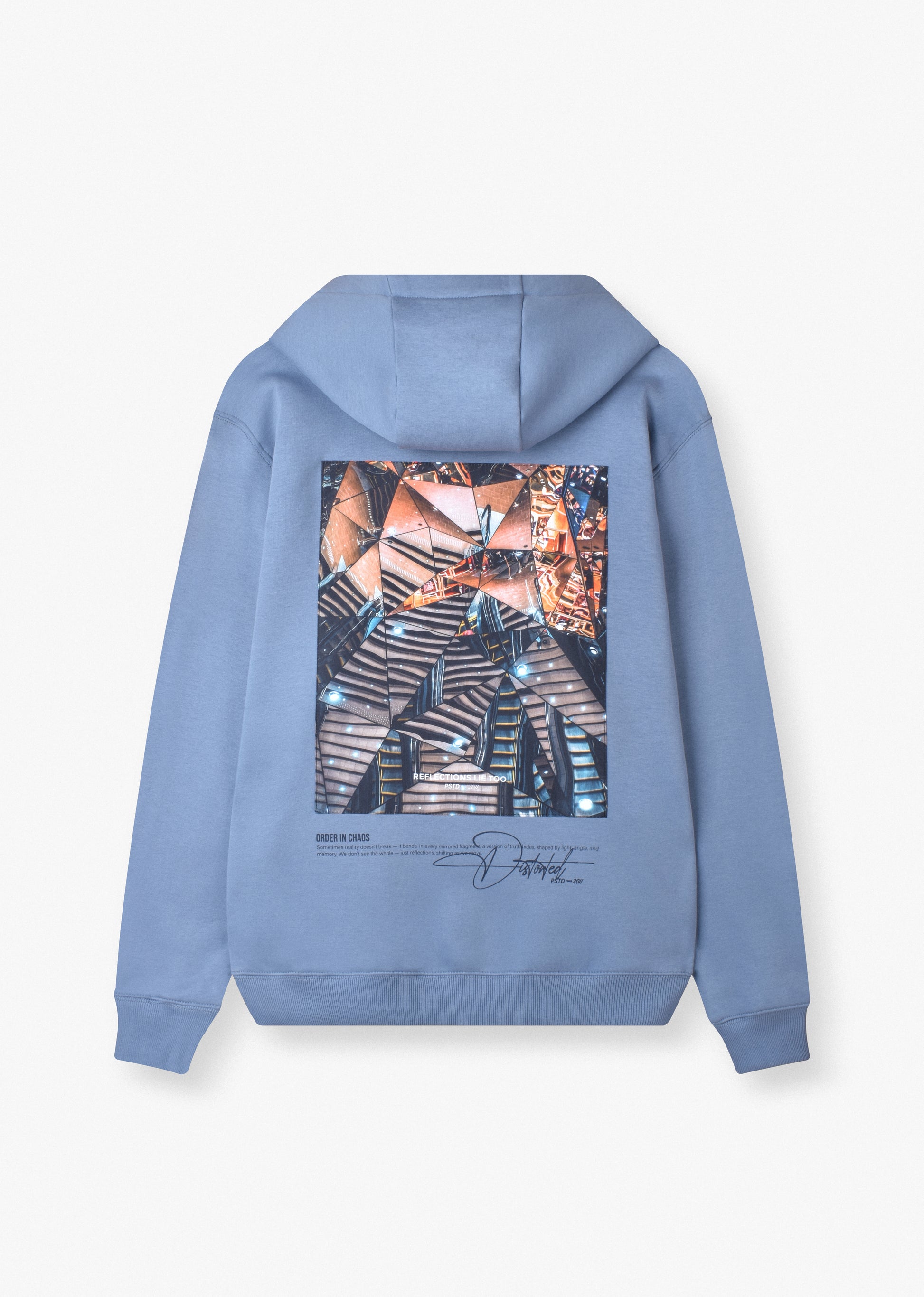 PRINTED PATCH HOODIE