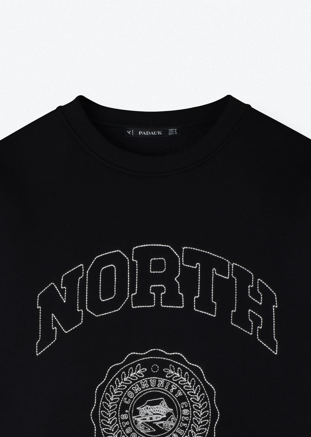 EMBROIDERED OVERSIZE SWEATSHIRT