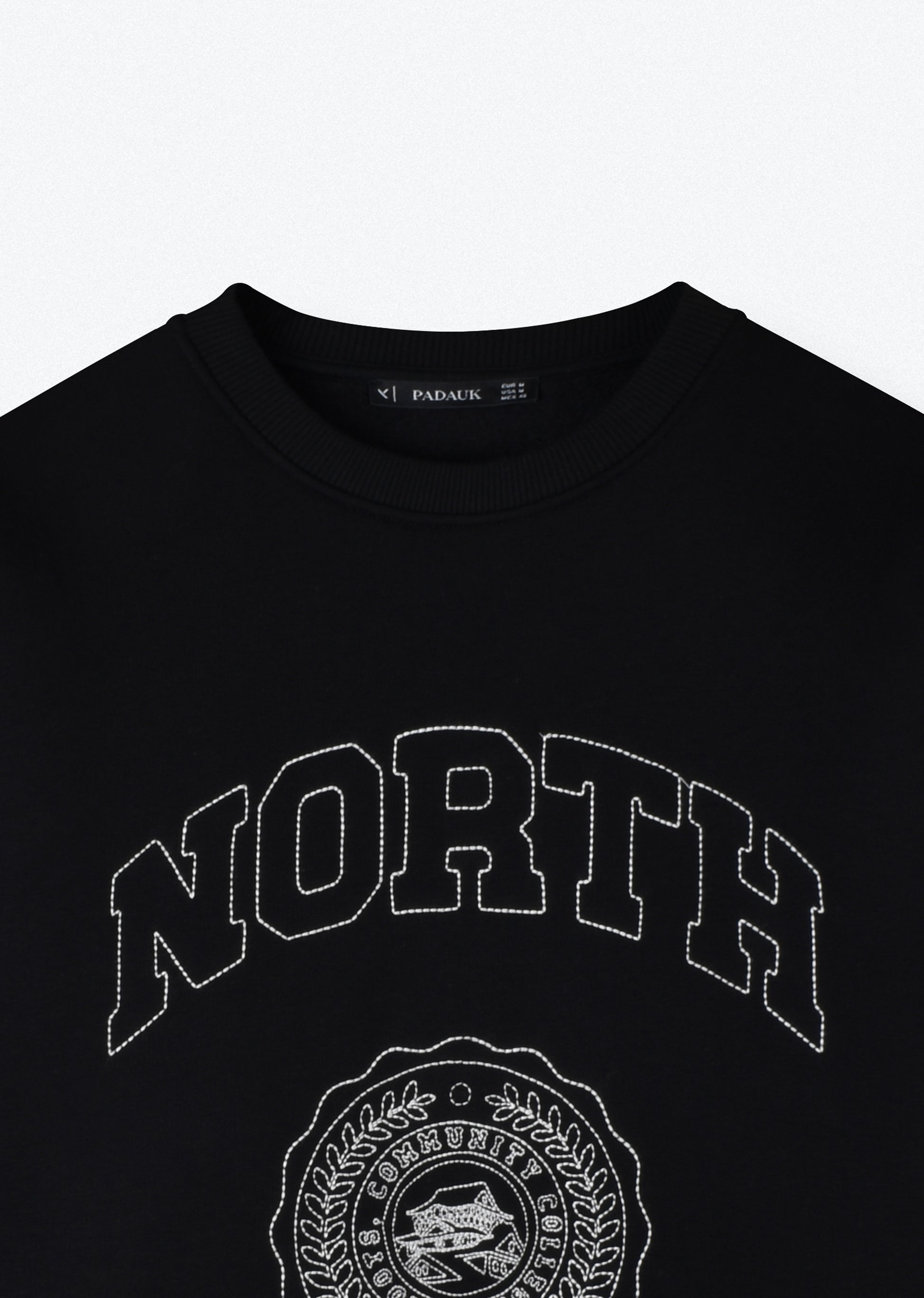 EMBROIDERED OVERSIZE SWEATSHIRT