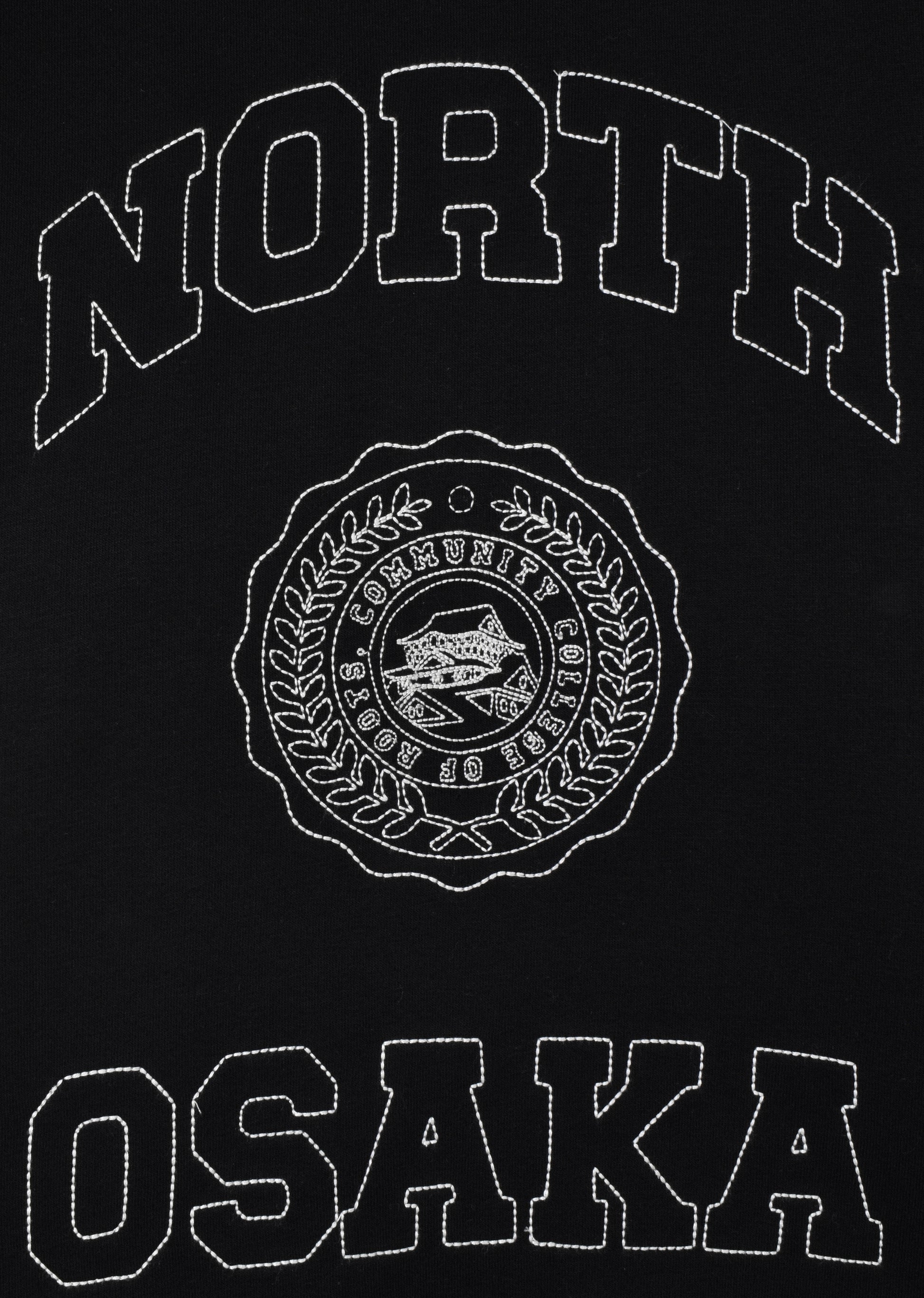 EMBROIDERED OVERSIZE SWEATSHIRT