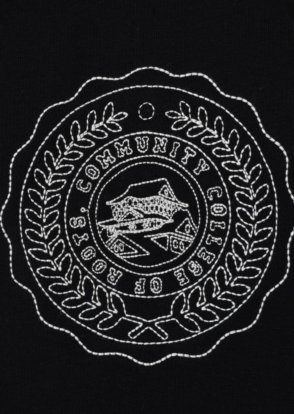 EMBROIDERED OVERSIZE SWEATSHIRT