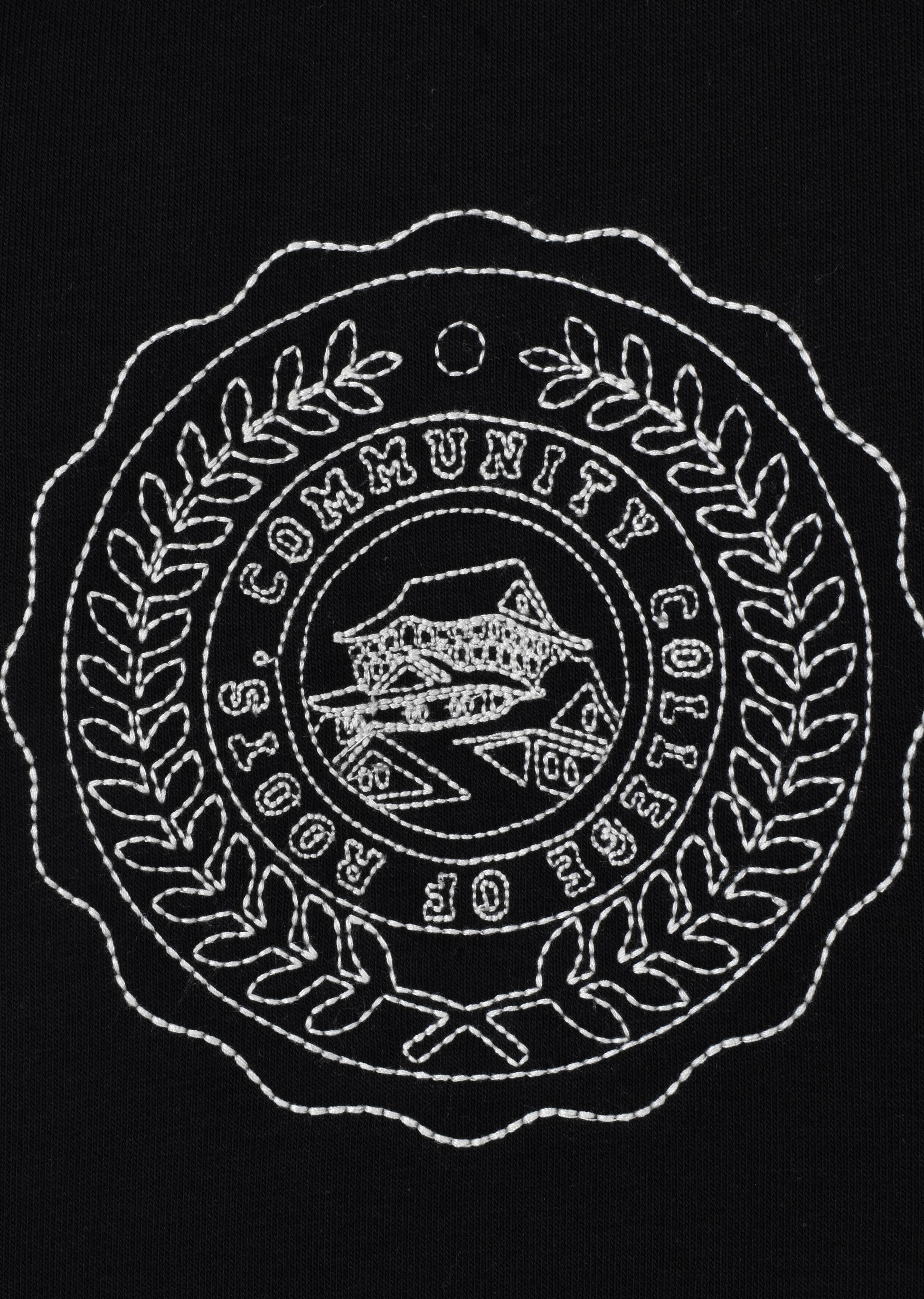 EMBROIDERED OVERSIZE SWEATSHIRT