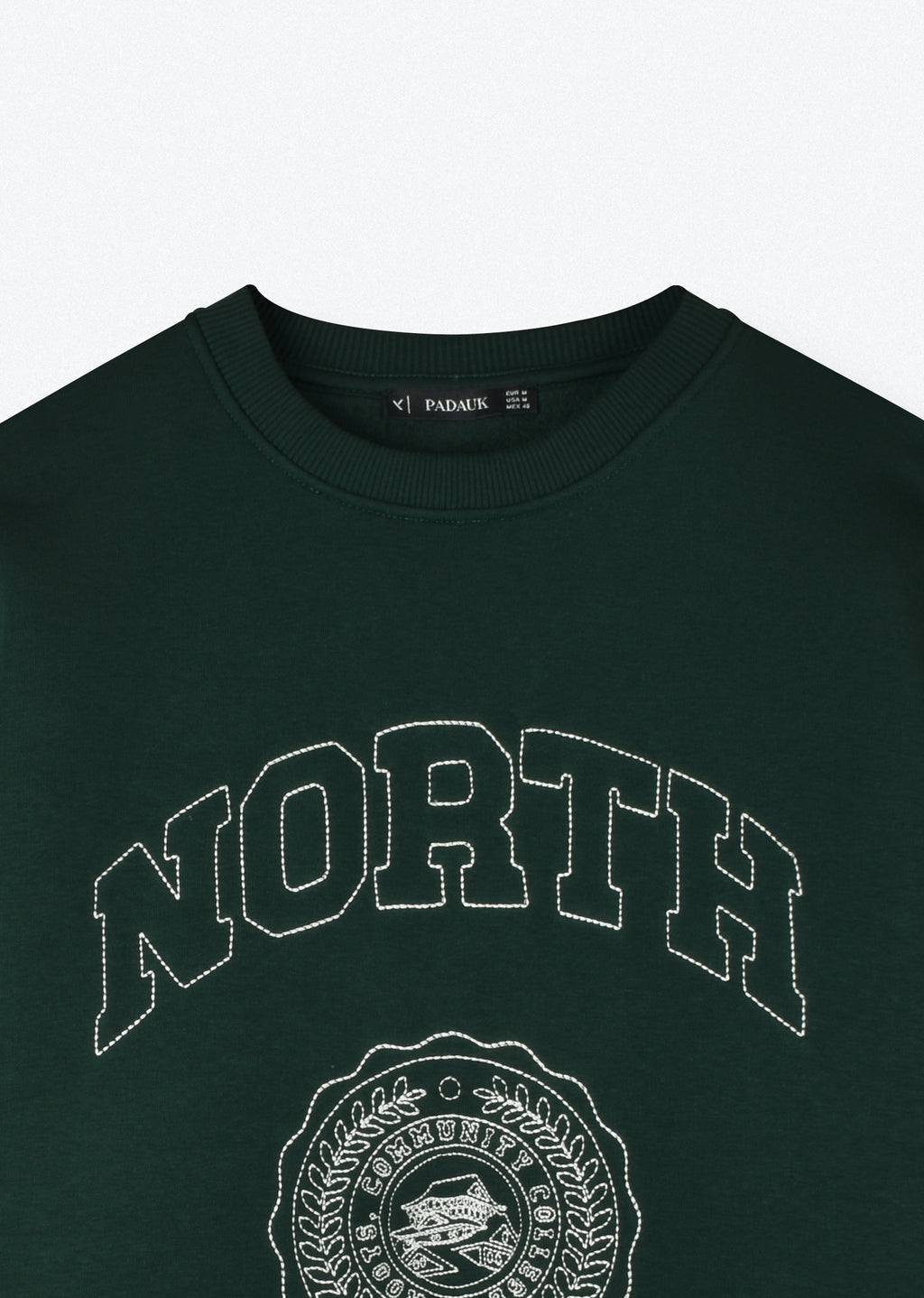 EMBROIDERED OVERSIZE SWEATSHIRT