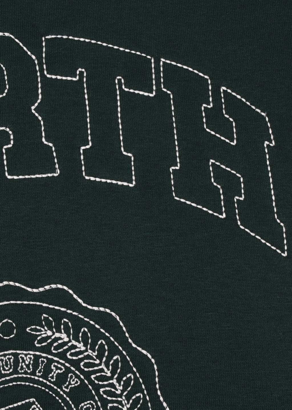 EMBROIDERED OVERSIZE SWEATSHIRT