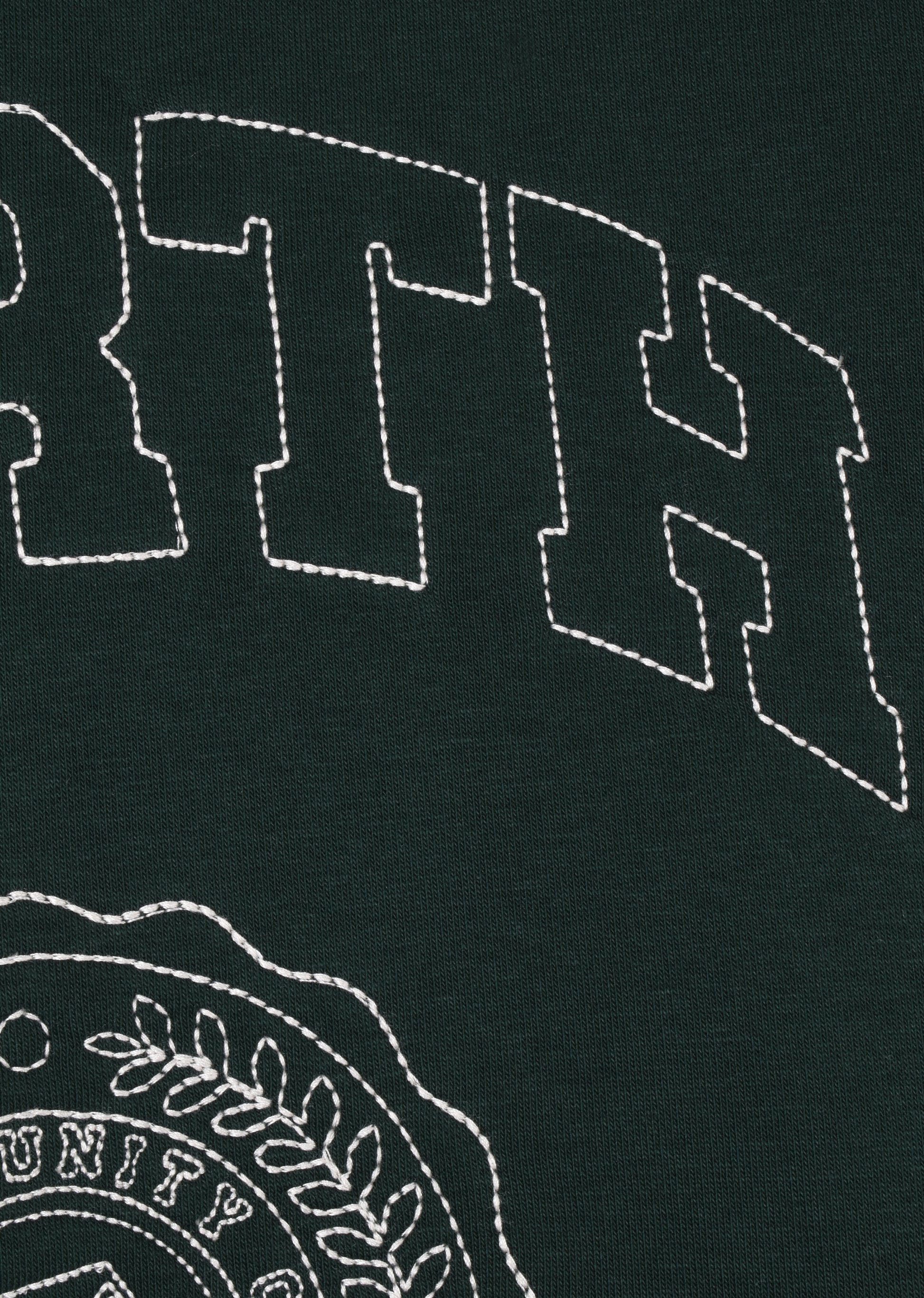 EMBROIDERED OVERSIZE SWEATSHIRT