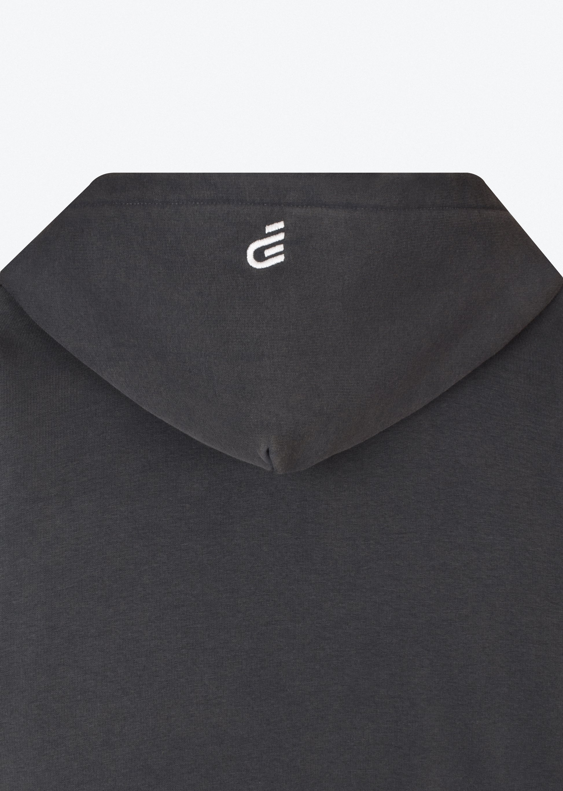 WASHED EMBROIDERED HOODIE