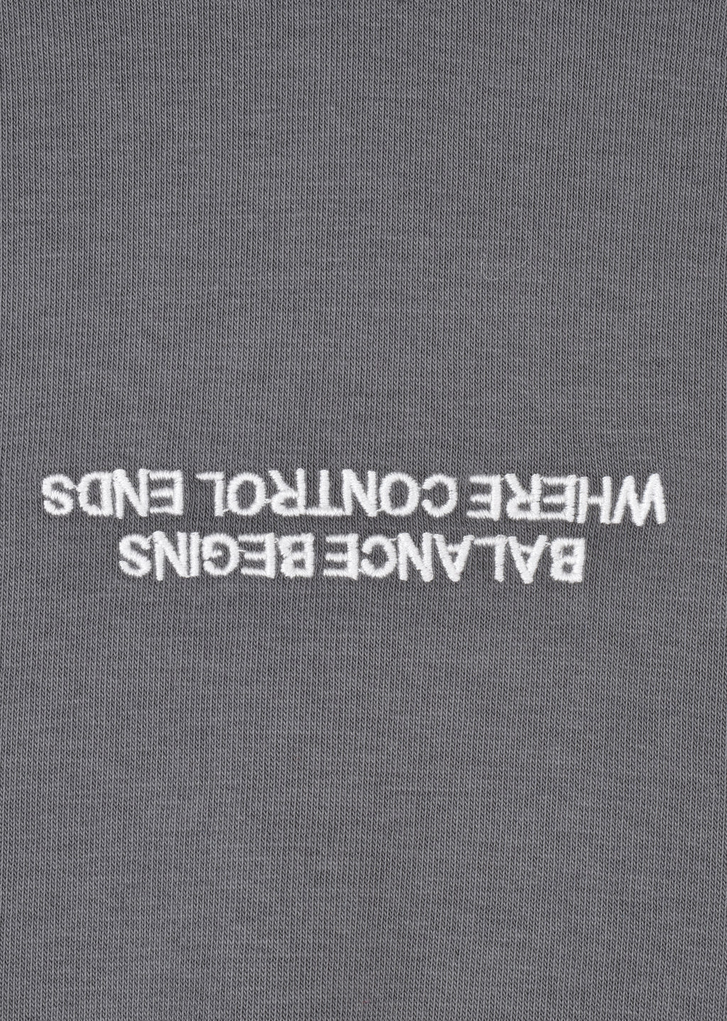 WASHED EMBROIDERED HOODIE