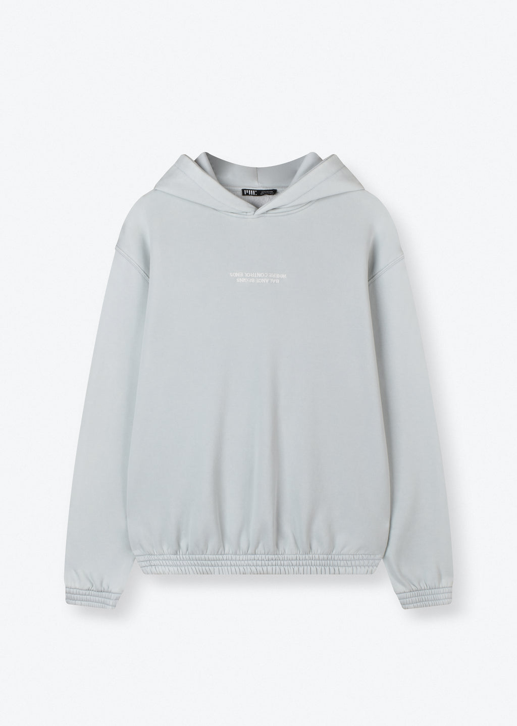 WASHED EMBROIDERED HOODIE