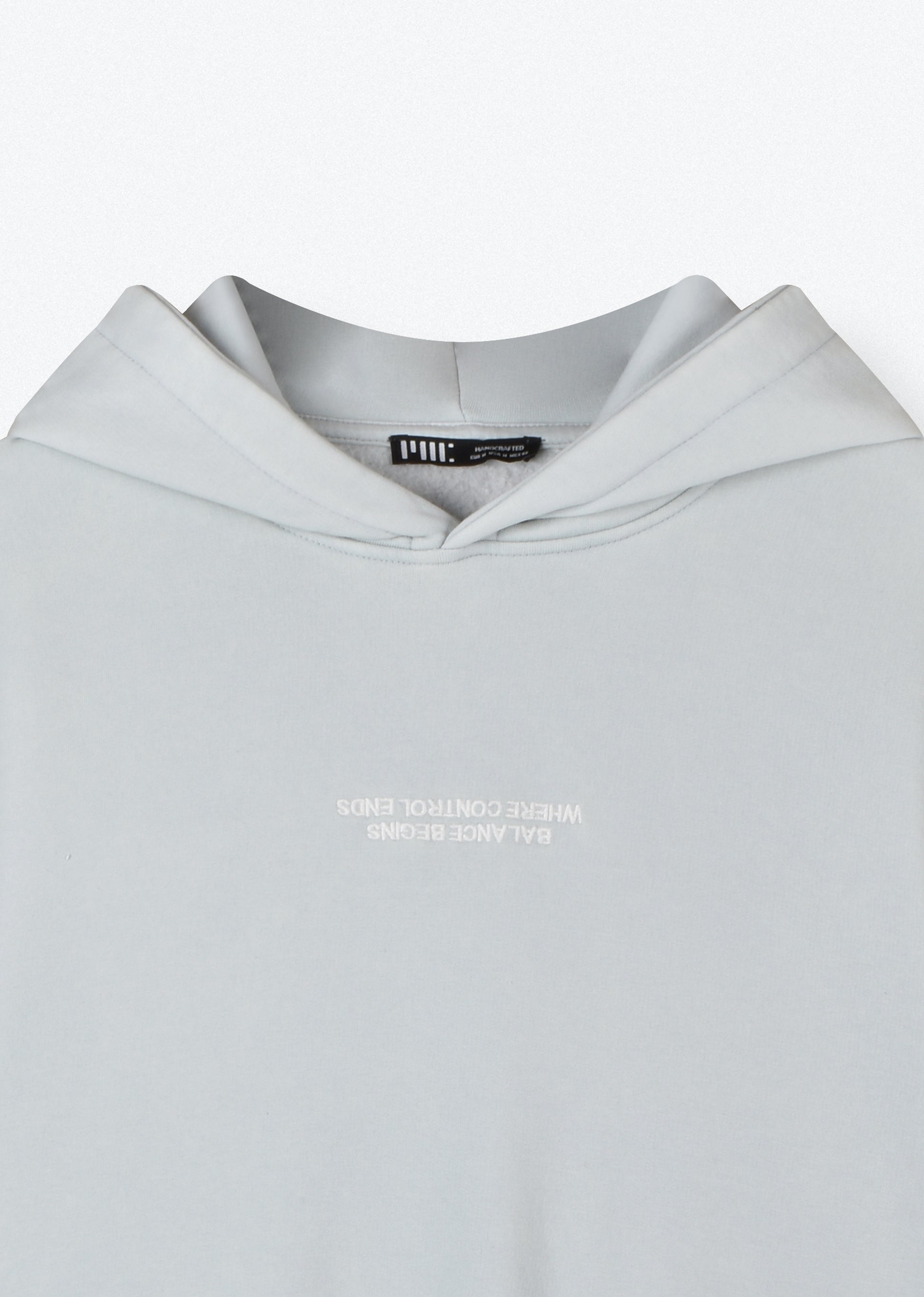 WASHED EMBROIDERED HOODIE