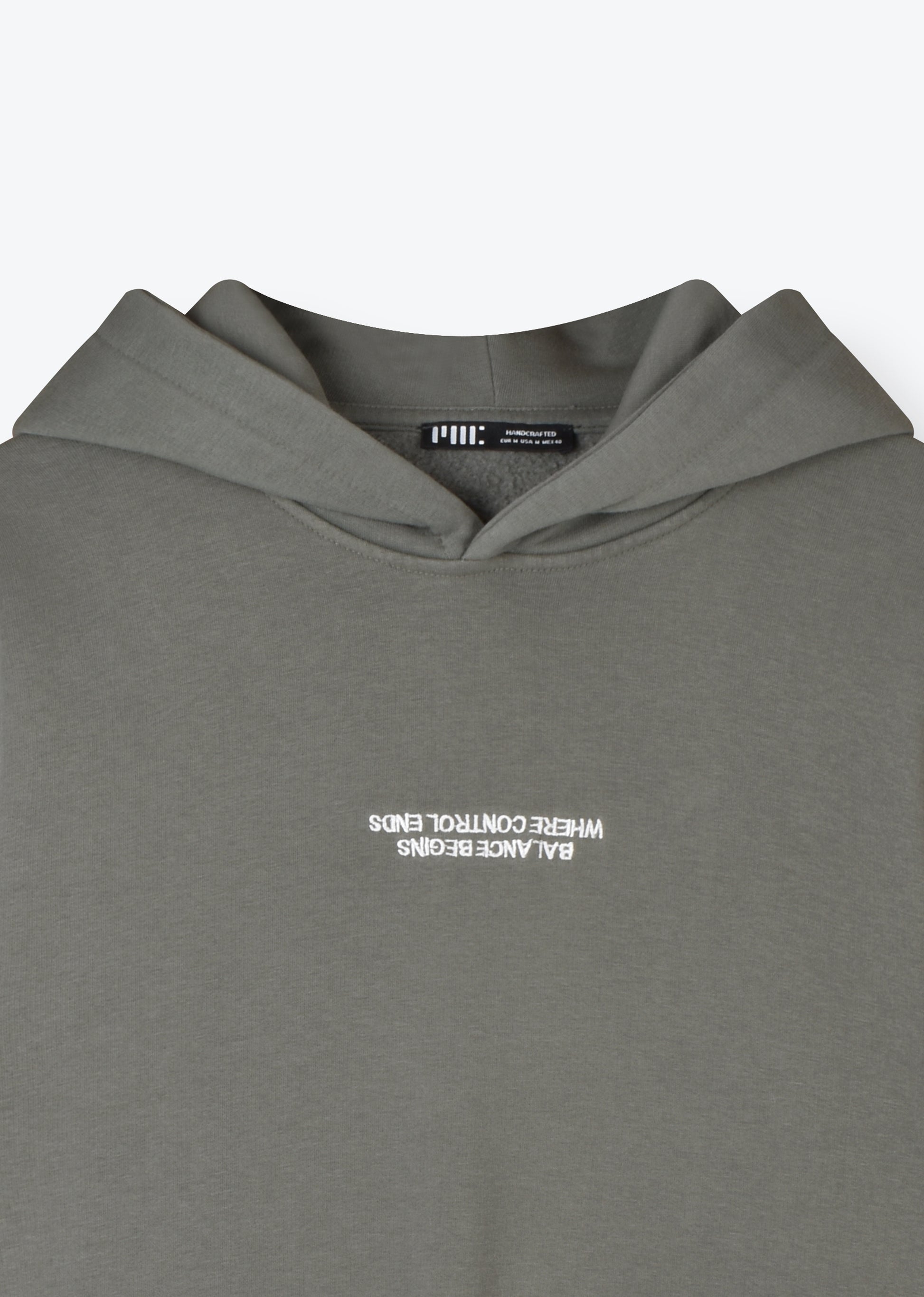 WASHED EMBROIDERED HOODIE