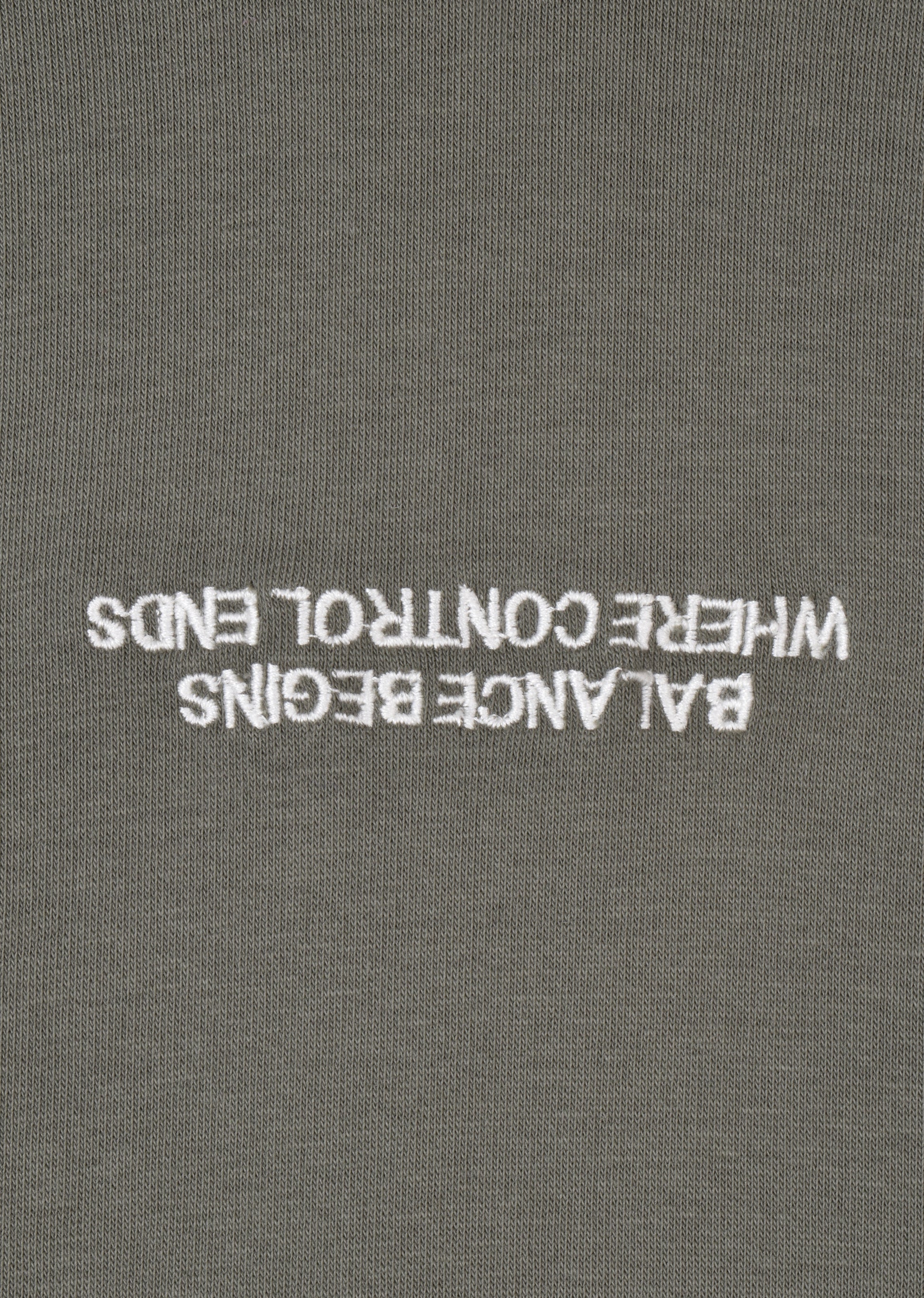 WASHED EMBROIDERED HOODIE