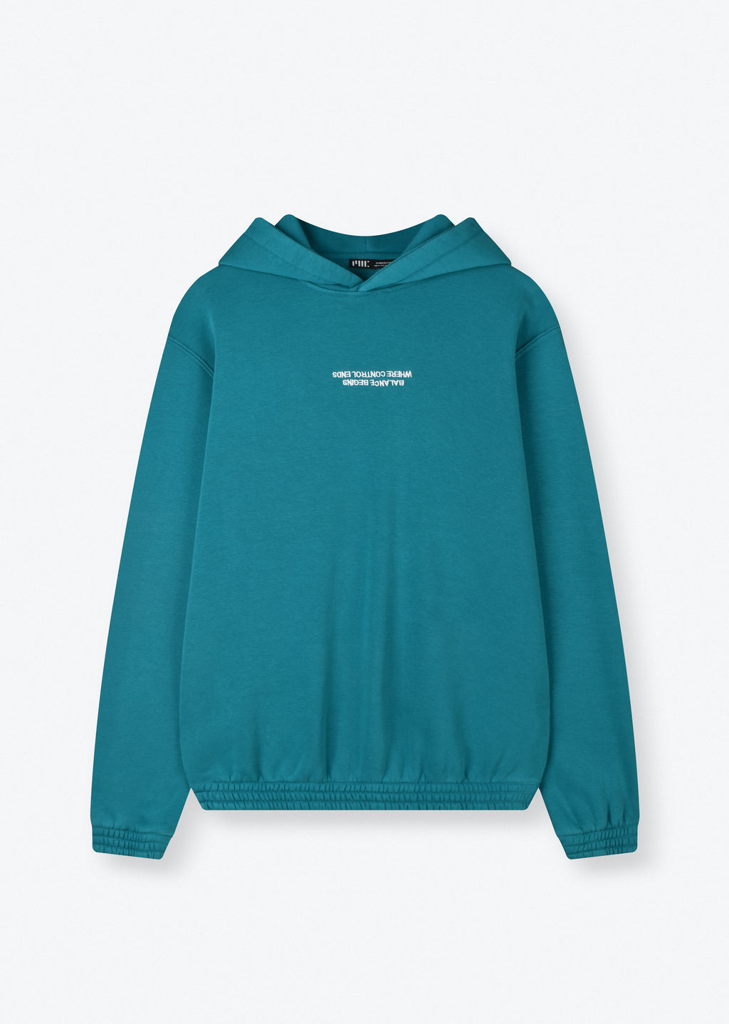 WASHED EMBROIDERED HOODIE